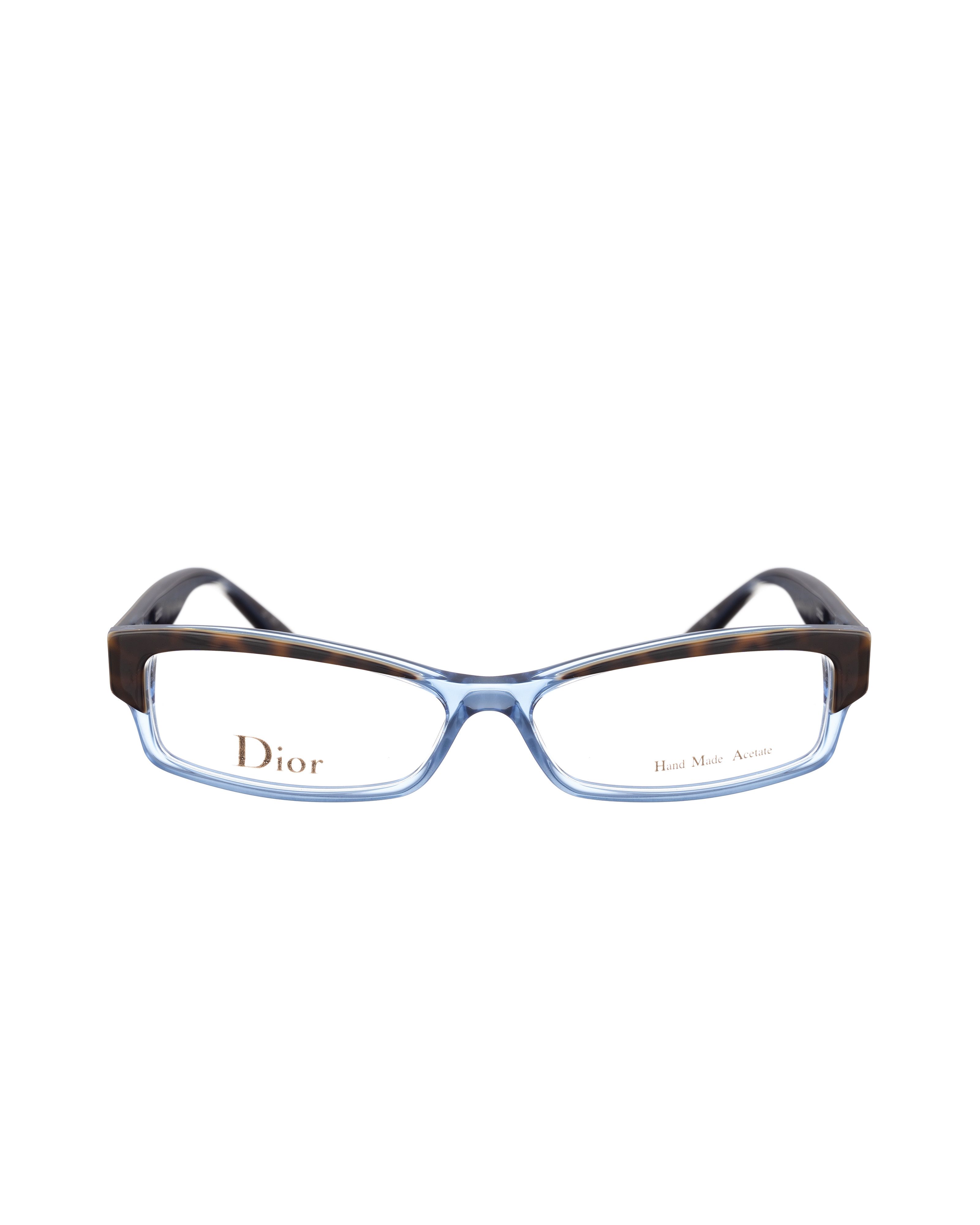 Dior Dior SS2010 Black and Blue Plastic Glasses Size ONE SIZE - 2 Thumbnail