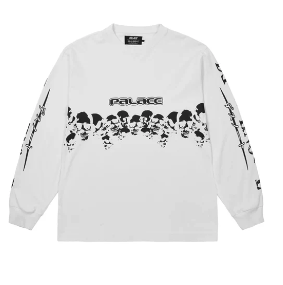 Anime × Palace Palace Death Note Long Sleeve Shirt White Size Large Size US L / EU 52-54 / 3 - 1 Thumbnail