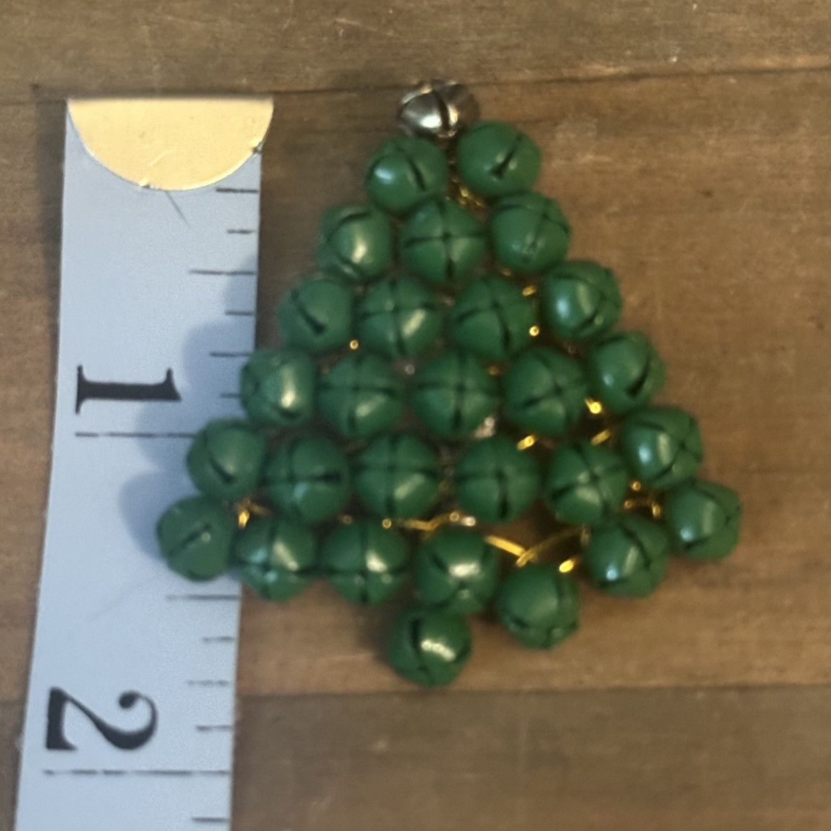 Vintage Vintage jingle bells Christmas tree brooch Size ONE SIZE - 2 Thumbnail
