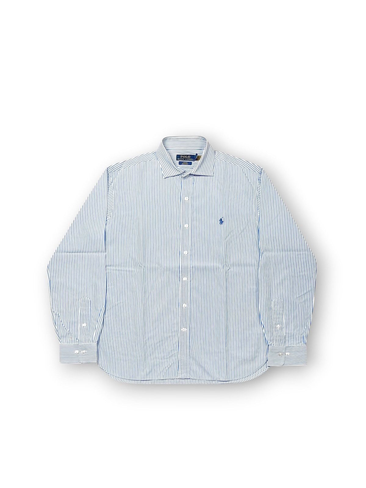 Polo Ralph Lauren Polo Ralph Lauren Poplin Striped Button Down Size US L / EU 52-54 / 3 - 1 Thumbnail