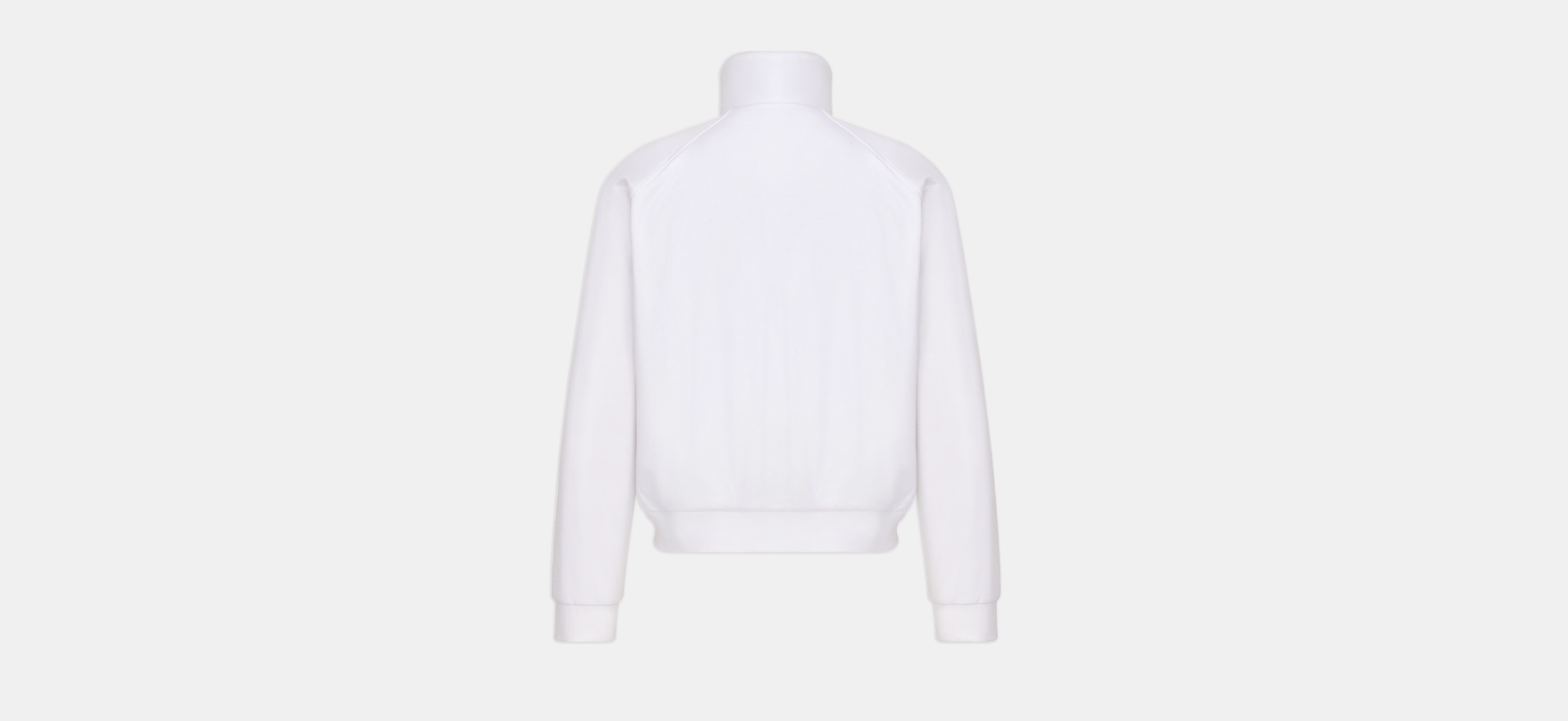 Dior o1w1db10824 CD Diamond Zipped Sweatshirt in White Size US XXL / EU 58 / 5 - 2 Thumbnail