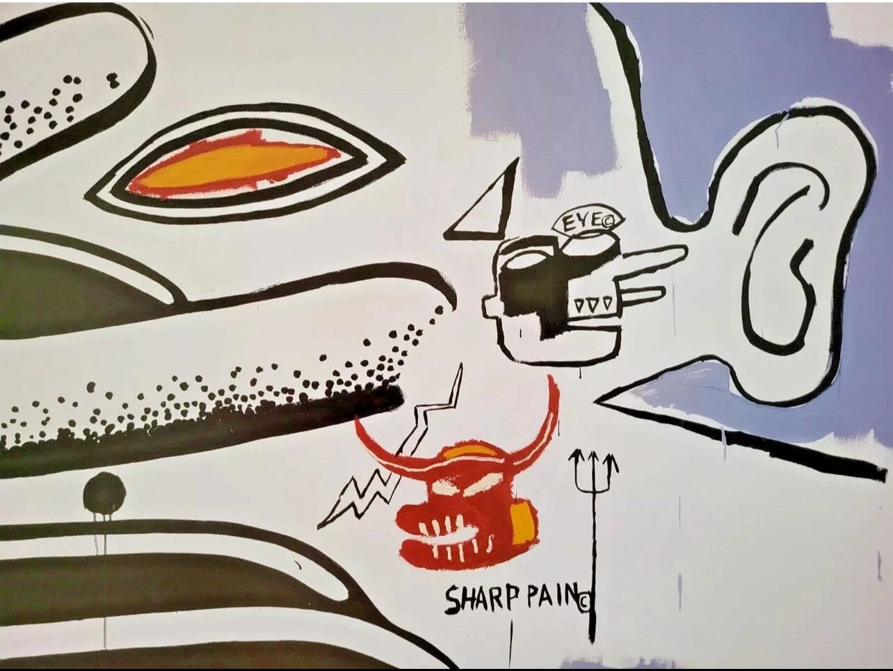 Jean-Michel Basquiat JEAN MICHEL BASQUIAT X WARHOL POP AET EXHIBITION PRINT Size ONE SIZE - 2 Thumbnail