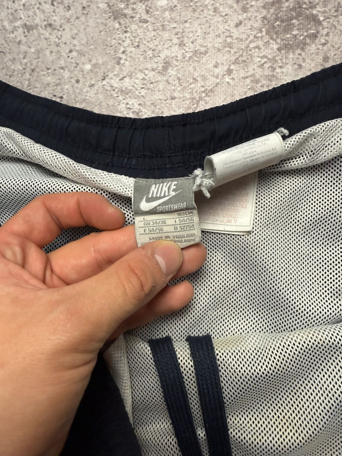 Nike Vintage Nike Nylon Shorts 90s Y2K Size US 33 - 3 Thumbnail