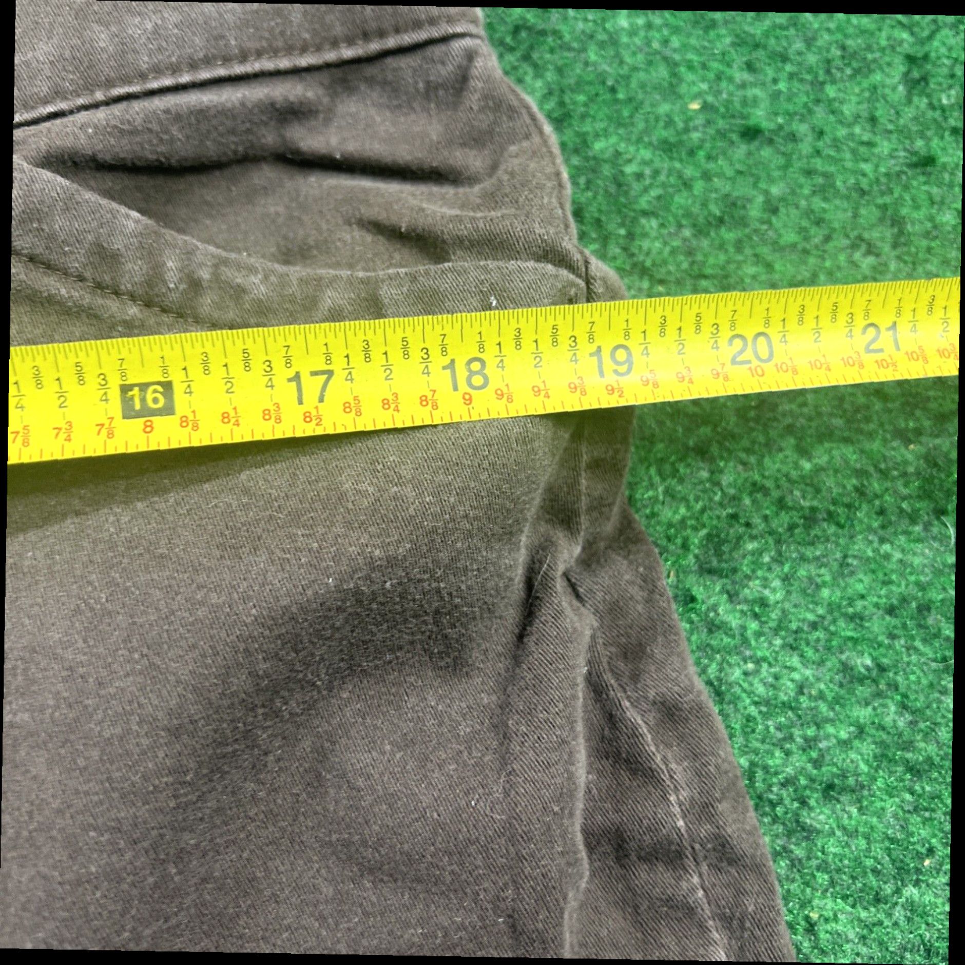 Lee Lee Pants Womens 16M Brown Comfort Fit Waistband Stretch Pants 35x28 Size 38" / US 16 / IT 52 - 6 Thumbnail