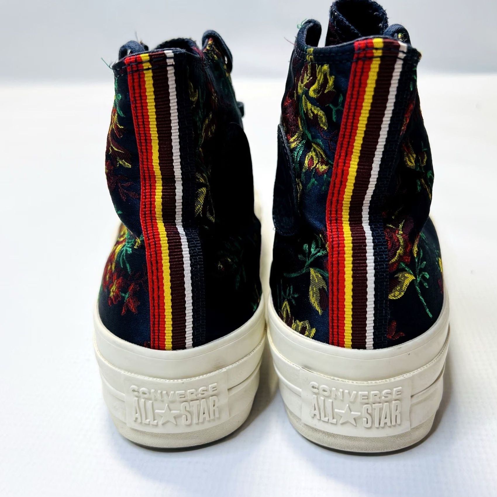Converse Converse Platform Hi Top Shoes Women’s 7.5 Blue Floral CTAS Lift Ripple Sneaker Mid Top Casual Shoes Womens Size M / US 6-8 / IT 42-44 - 7 Thumbnail
