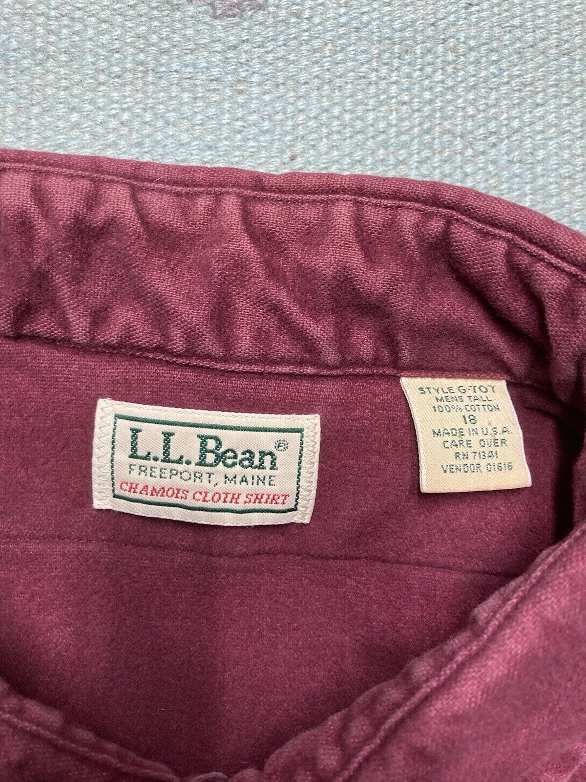 L.L. Bean × Vintage LL bean chamois flannel shirt jacket shacket thick 18 XXL Size US XXL / EU 58 / 5 - 3 Thumbnail