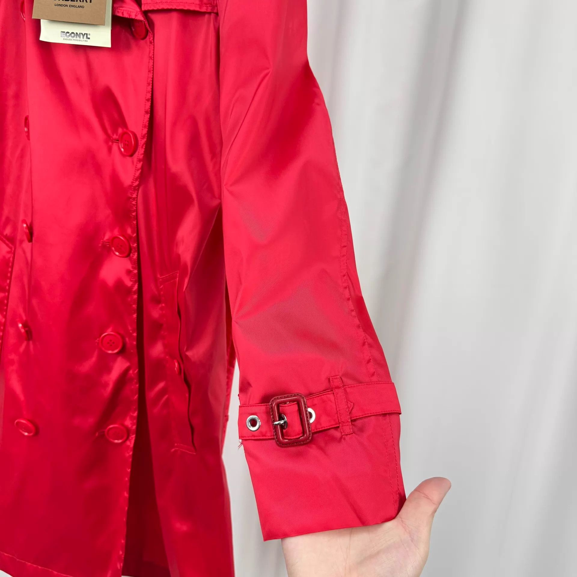 Burberry Burberry Double-Breasted Check Trench Coat UK6 New Size XS / US 0-2 / IT 36-38 - 4 Thumbnail
