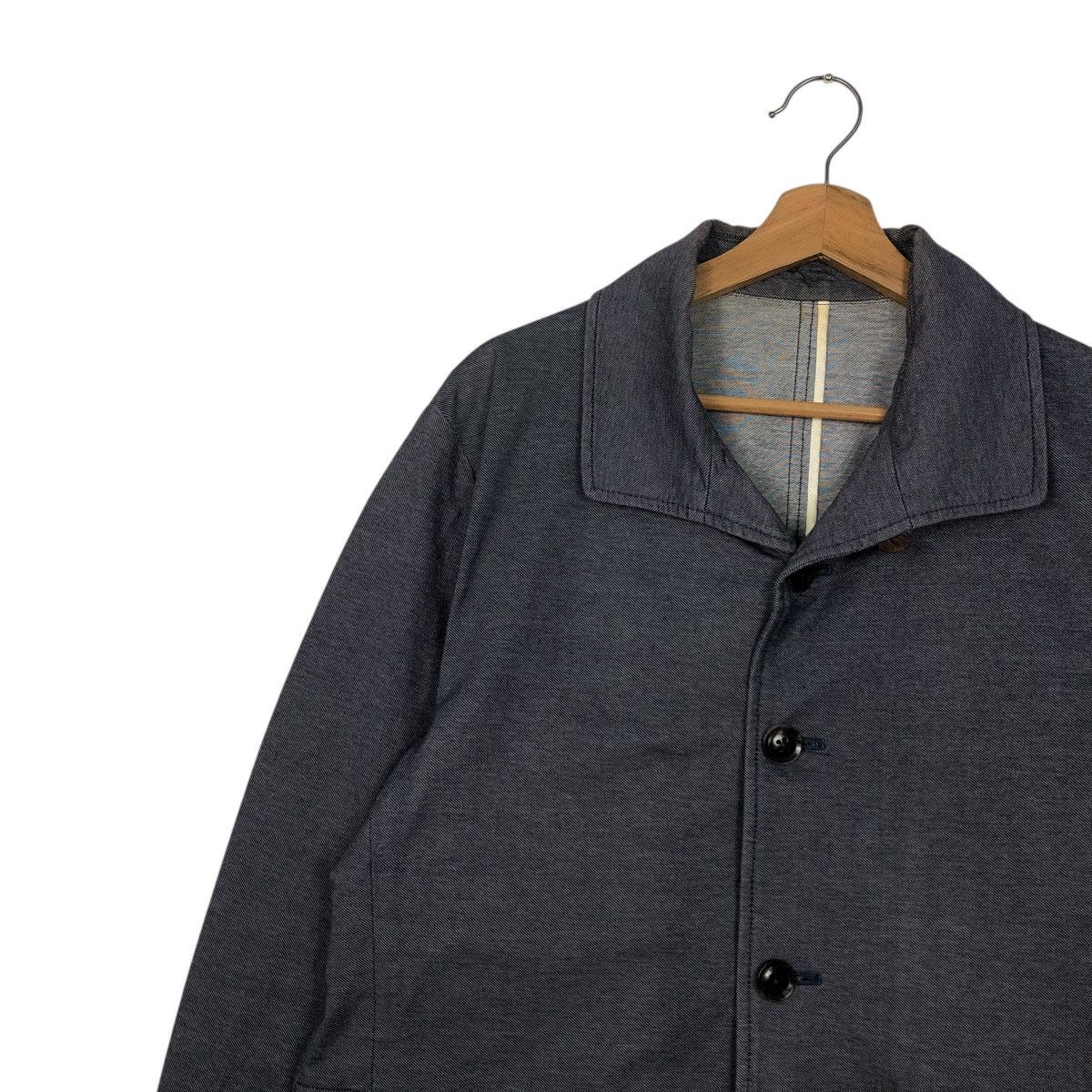 Japanese Brand 🔥VINTAGE BUTTON CHORE JACKET TAKEO KIKUCHI ISSEY MIYAKE Size US M / EU 48-50 / 2 - 9 Thumbnail