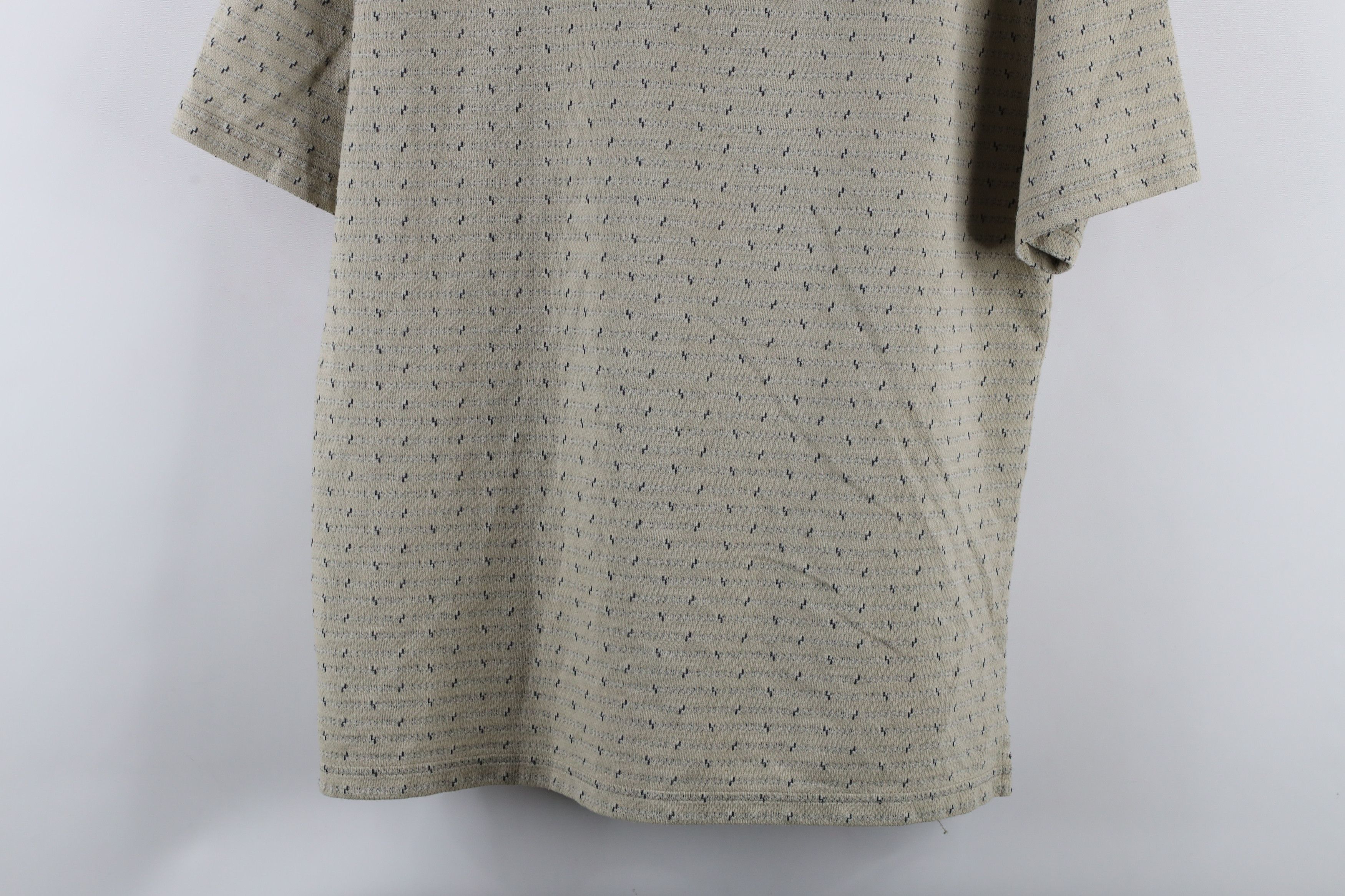Vintage Vintage 90s Streetwear Geometric Knit Golf Polo Shirt Size US M / EU 48-50 / 2 - 12 Thumbnail