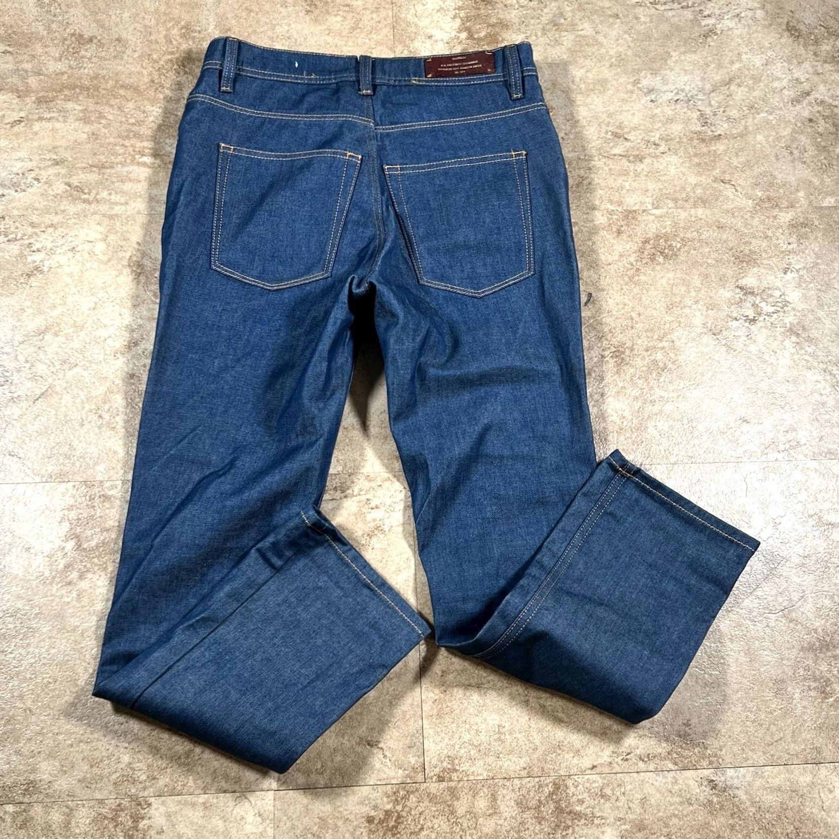 Zara Zara Jeans Men Blue Denim Size 29 32 Inseam Straight Denim Jeans Mens 29 Blue defecto Size US 29 - 4 Thumbnail