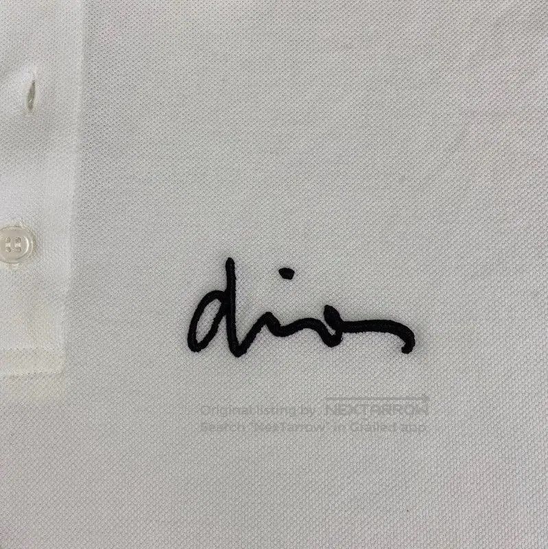 Dior Dior White Men's Polo Shirt . Size US M / EU 48-50 / 2 - 3 Thumbnail