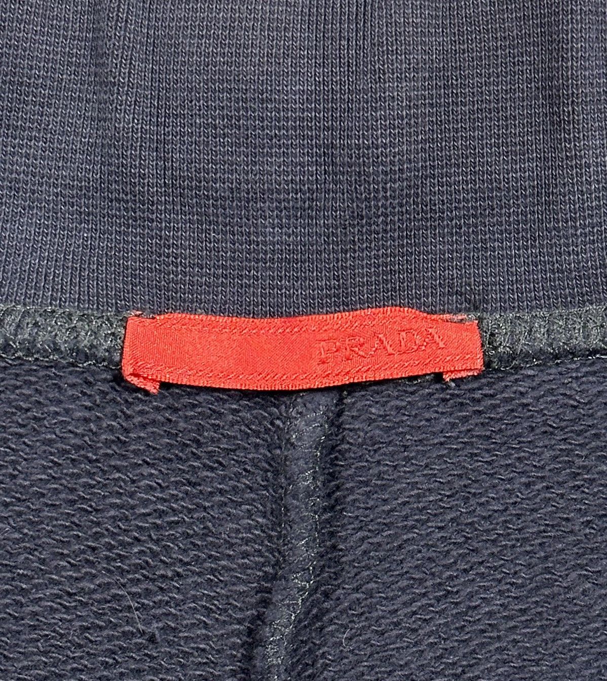 Prada S/S2009 Prada Red Tab Navy Straight Leg Sweatpants Size US 34 / EU 50 - 8 Thumbnail