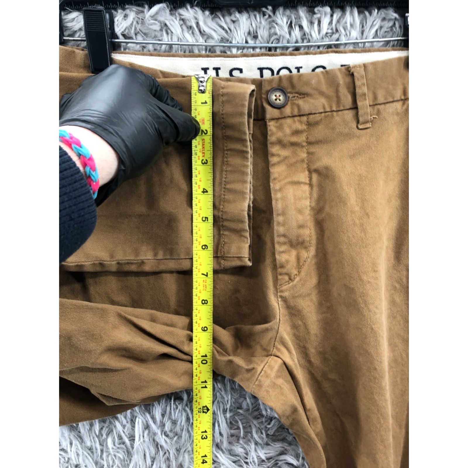 Vintage US Polo Assn Slim Straight Chino Pants Mens Size 32 Beige Brown Size US XS / EU 42 / 0 - 4 Thumbnail