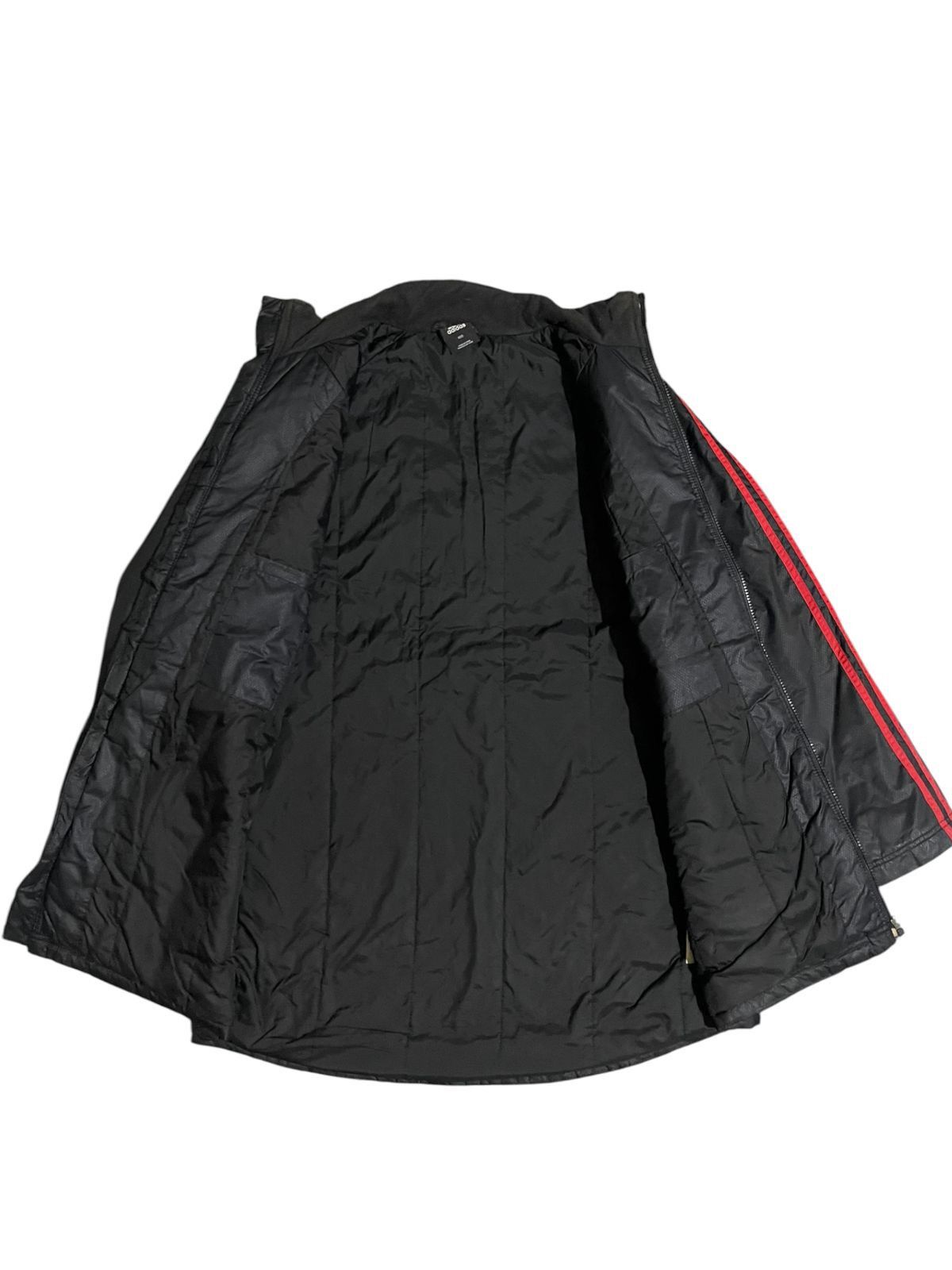 Adidas Vintage AC Milan Adidas 2007-2008 Padded Bench Coat Jacket Size US L / EU 52-54 / 3 - 3 Thumbnail