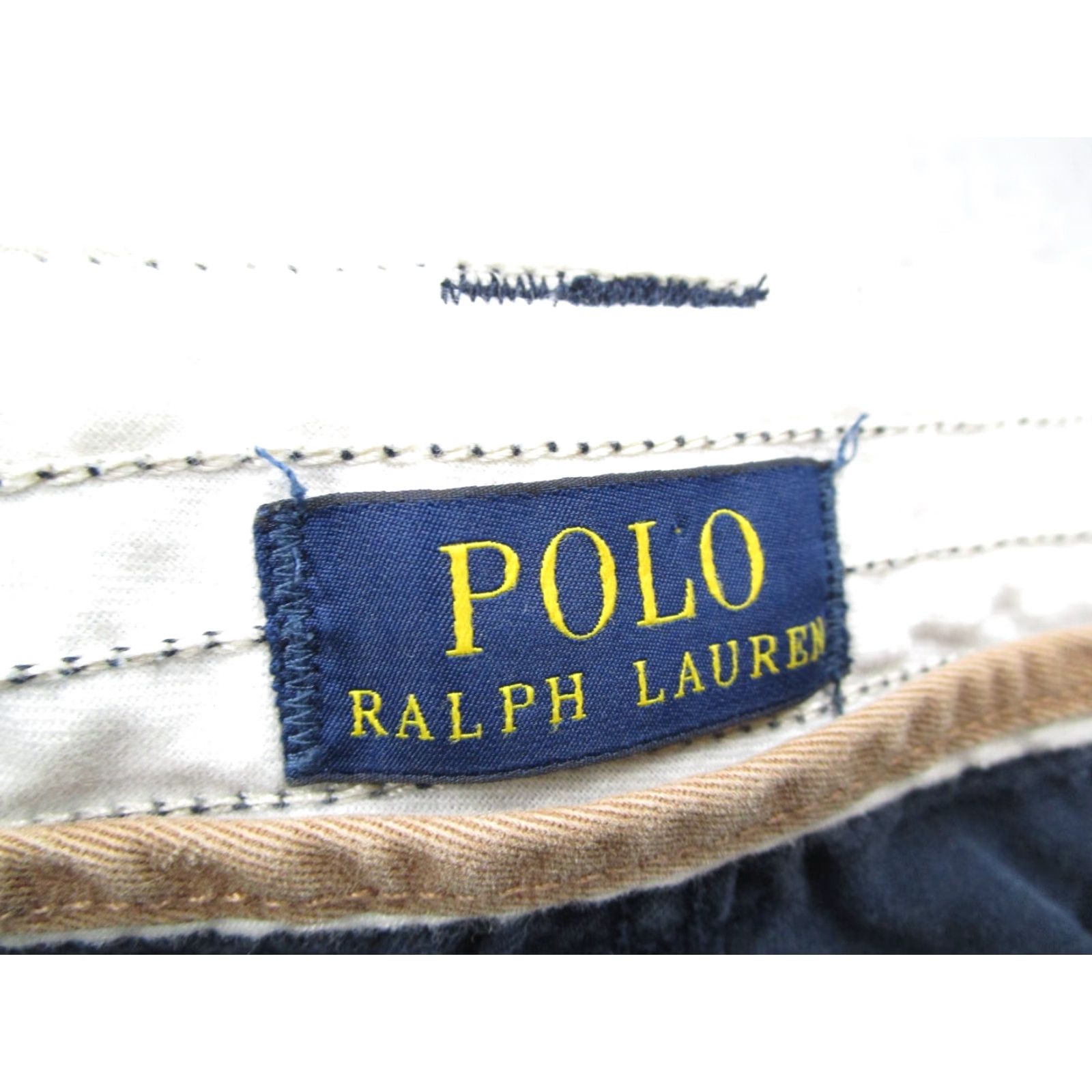 Polo Ralph Lauren Polo Ralph Lauren Shorts Mens 35 Blue Cargo 10" Walk Military Chino Skate Shirt? Size US S / EU 44-46 / 1 - 2 Thumbnail