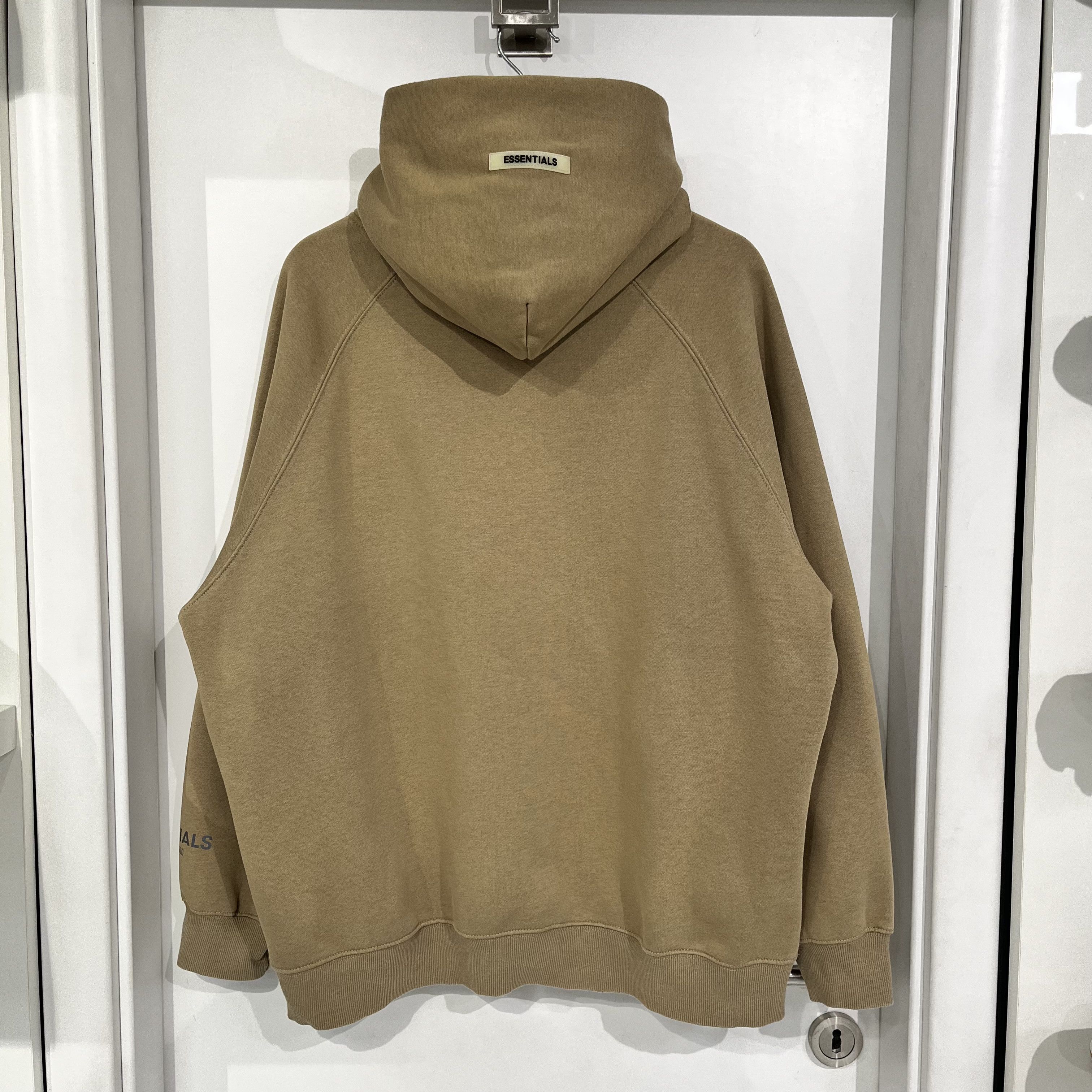 Essentials Fear of God Hoodie Beige Size US M / EU 48-50 / 2 - 2 Thumbnail