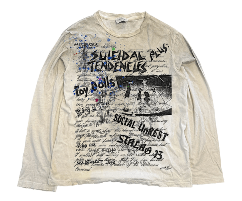 Summer Destroyed Dirty T Shirt
