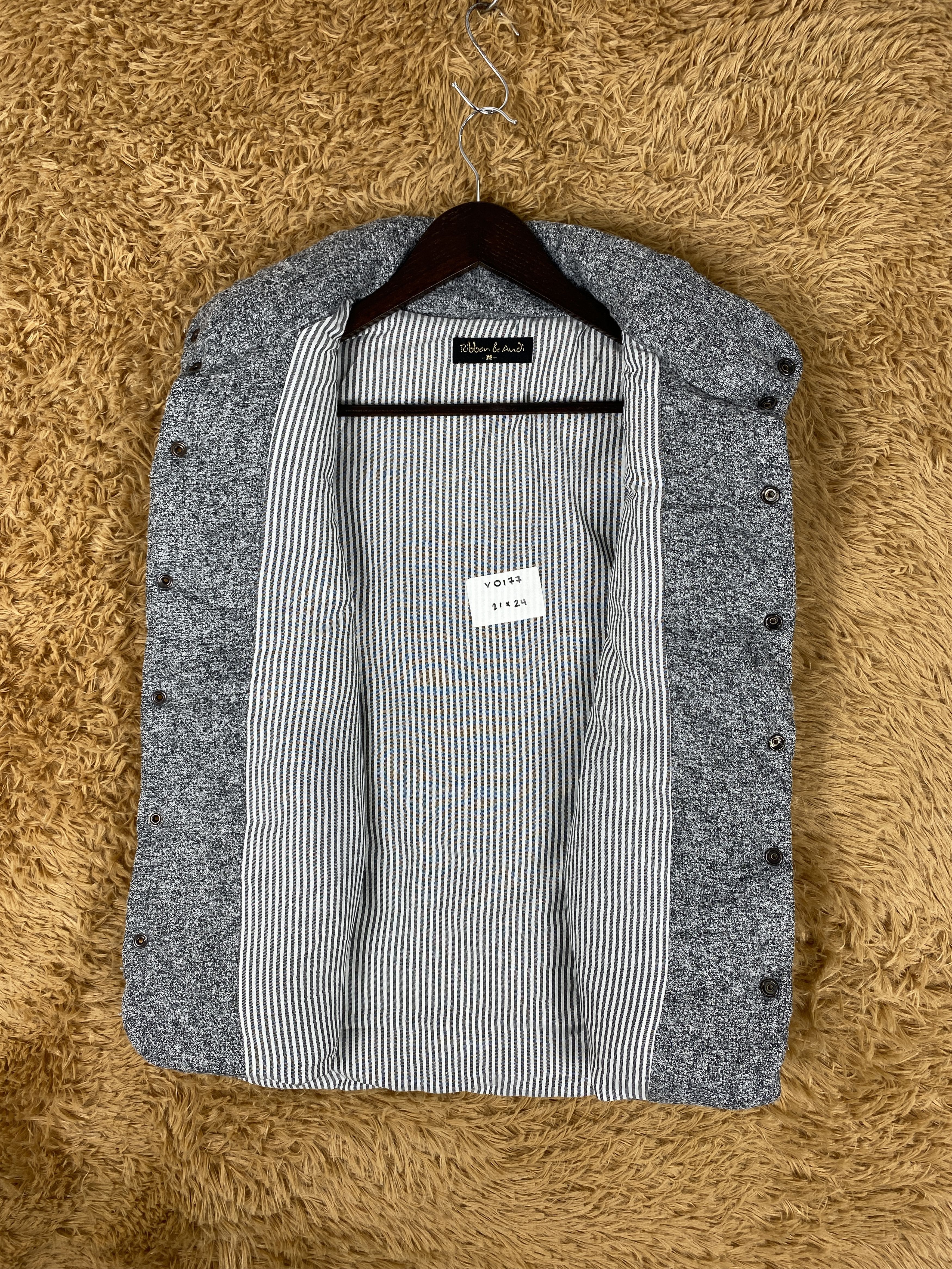 Japanese Brand Vintage Ribbon & Audi Wool Vest Size US S / EU 44-46 / 1 - 5 Thumbnail