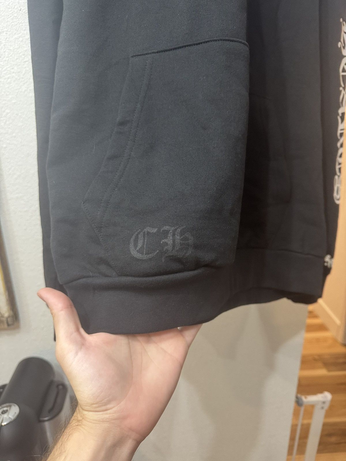 Chrome Hearts Chrome Hearts 1988 Hoodie Black/Chrome Size US XL / EU 56 / 4 - 4 Thumbnail