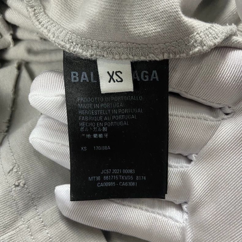 Balenciaga Balenciaga Gray Short Sleeve TShirt-2506 Size US XS / EU 42 / 0 - 3 Thumbnail