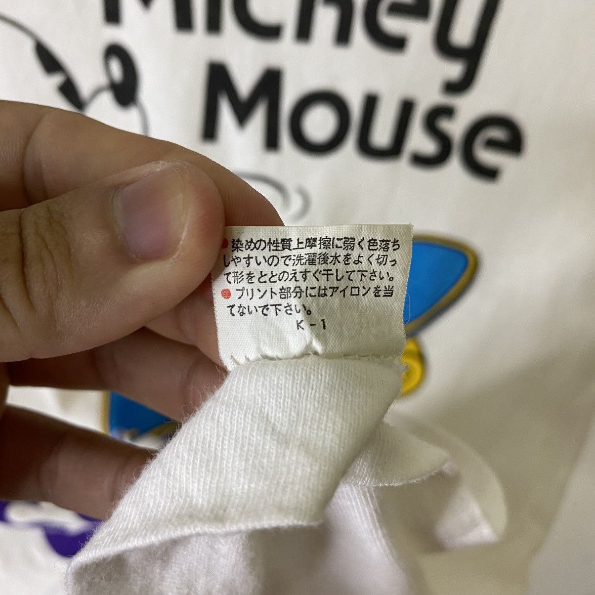 Mickey Mouse Vintage 1980s Mickey Mouse Skateboard Ringer T Shirt Size US S / EU 44-46 / 1 - 7 Thumbnail