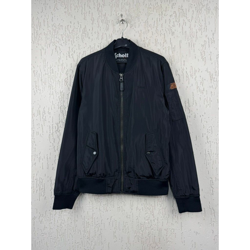 Schott Schott NYC MA1 Army Type-U Bomber Jacket Flyer's Man Size M Size US M / EU 48-50 / 2 - 1 Thumbnail