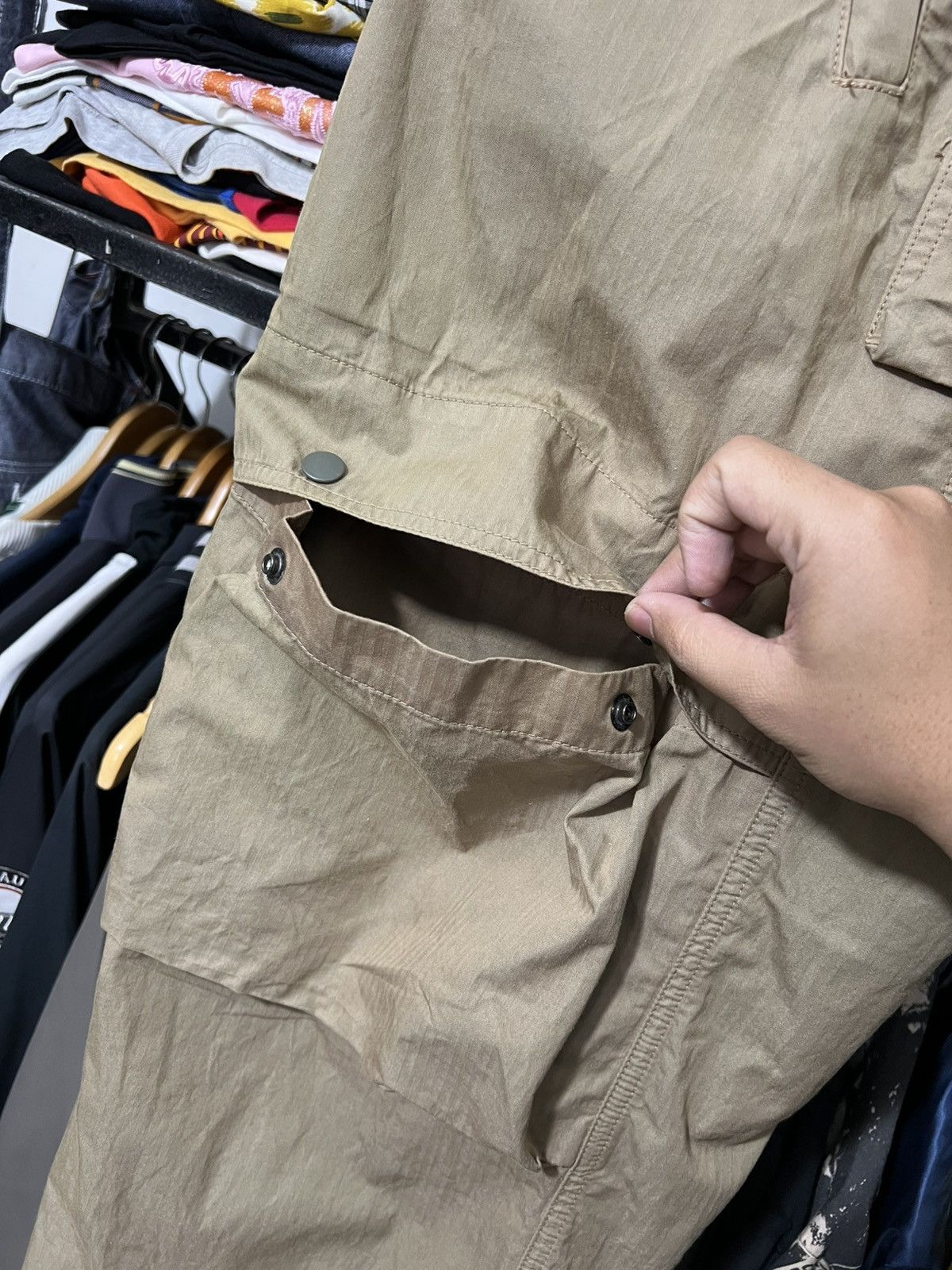 Final Home × Issey Miyake × Vintage Final home garments dyed cargo pants Size US 30 / EU 46 - 17 Thumbnail