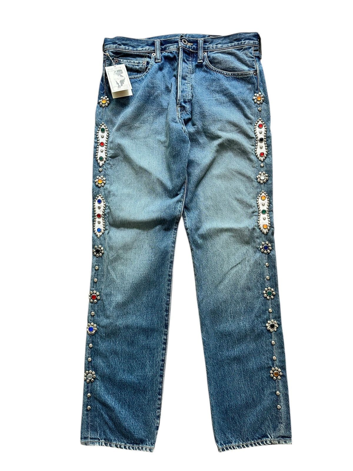 [36] KAPITAL Studded Denim