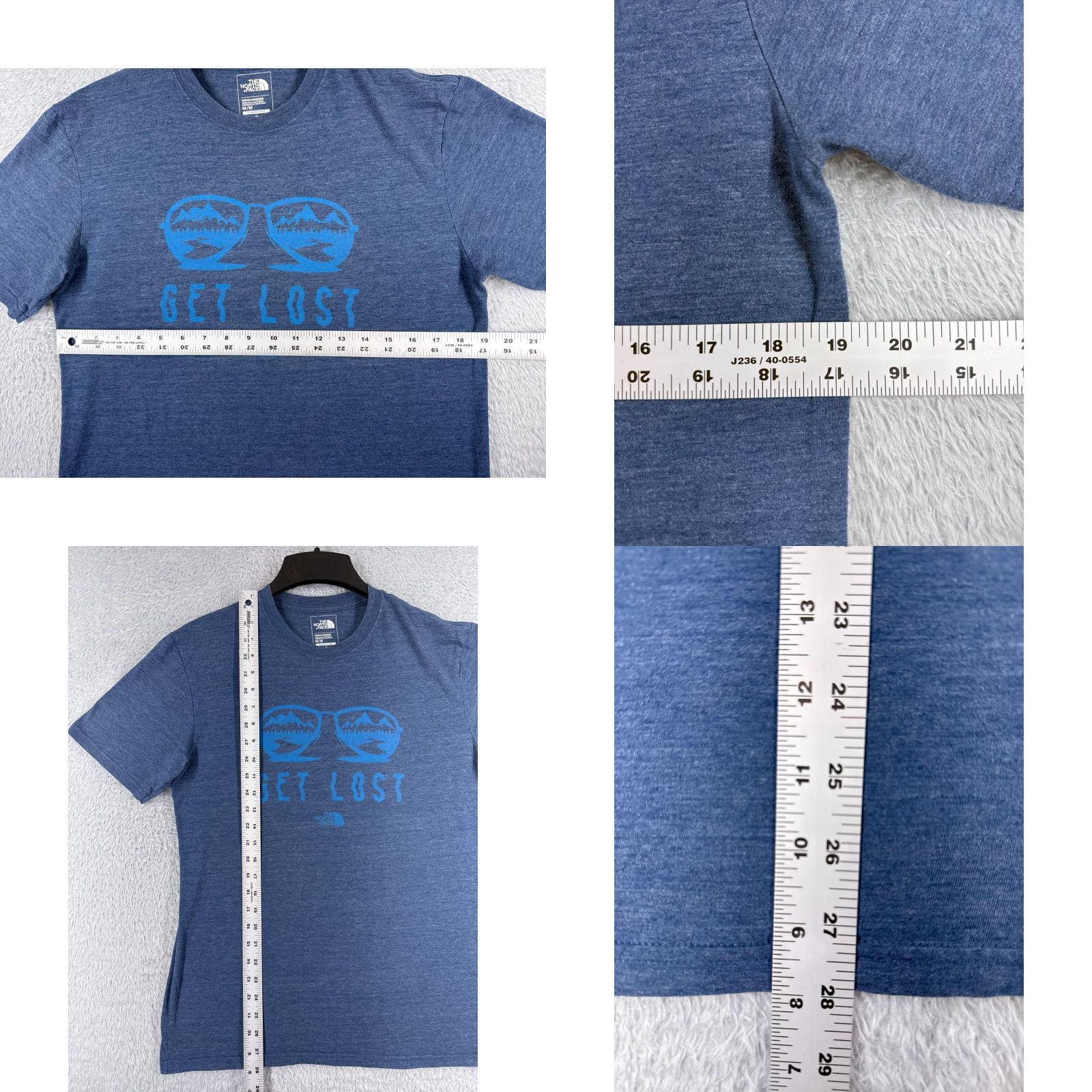 The North Face The North Face Shirt Men M Blue Logo Outdoor All Seasons T-Shirt Size US M / EU 48-50 / 2 - 8 Thumbnail