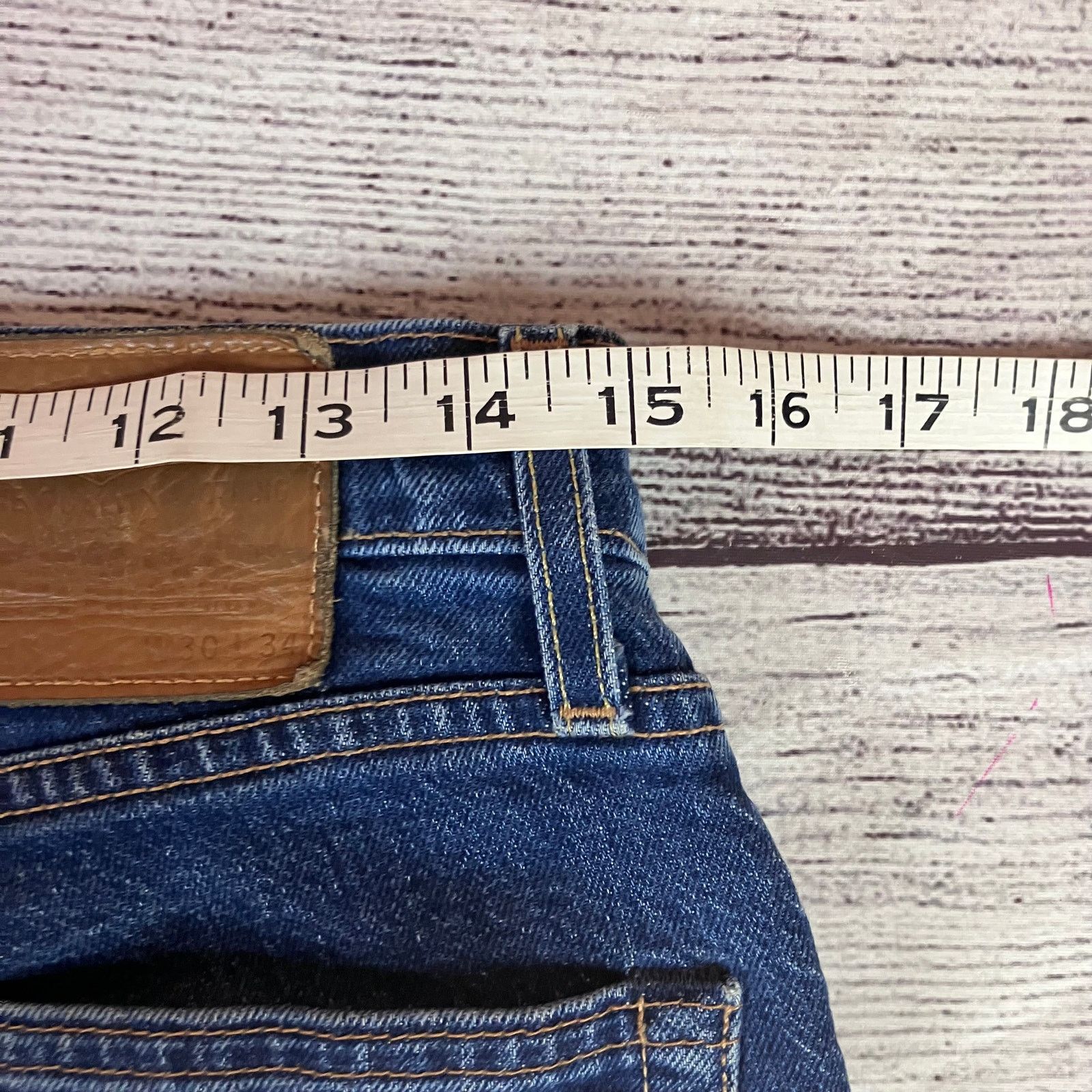 Levi's Levi's 511 Premium Straight Leg "Big E" Denim Jeans Size US 30 / EU 46 - 9 Thumbnail