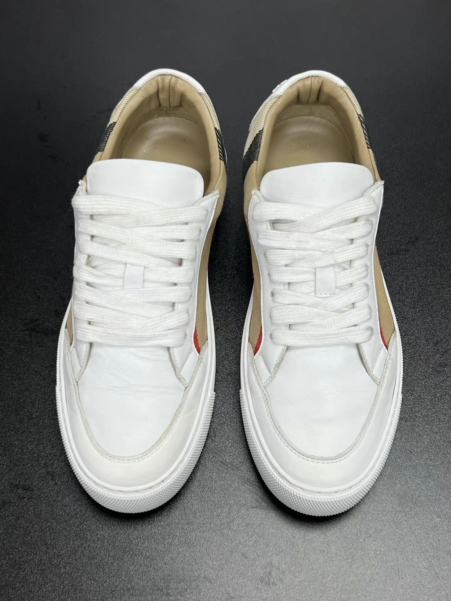 Burberry Burberry Check Low-Top Sneakers K15 Size US 6 / IT 36 - 3 Thumbnail