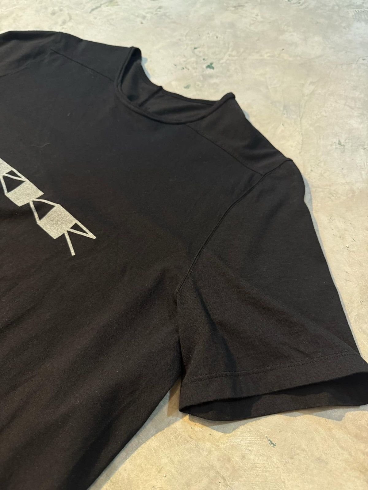 Rick Owens Drkshdw Rick Owens Drkshdw script tee Size US L / EU 52-54 / 3 - 4 Thumbnail