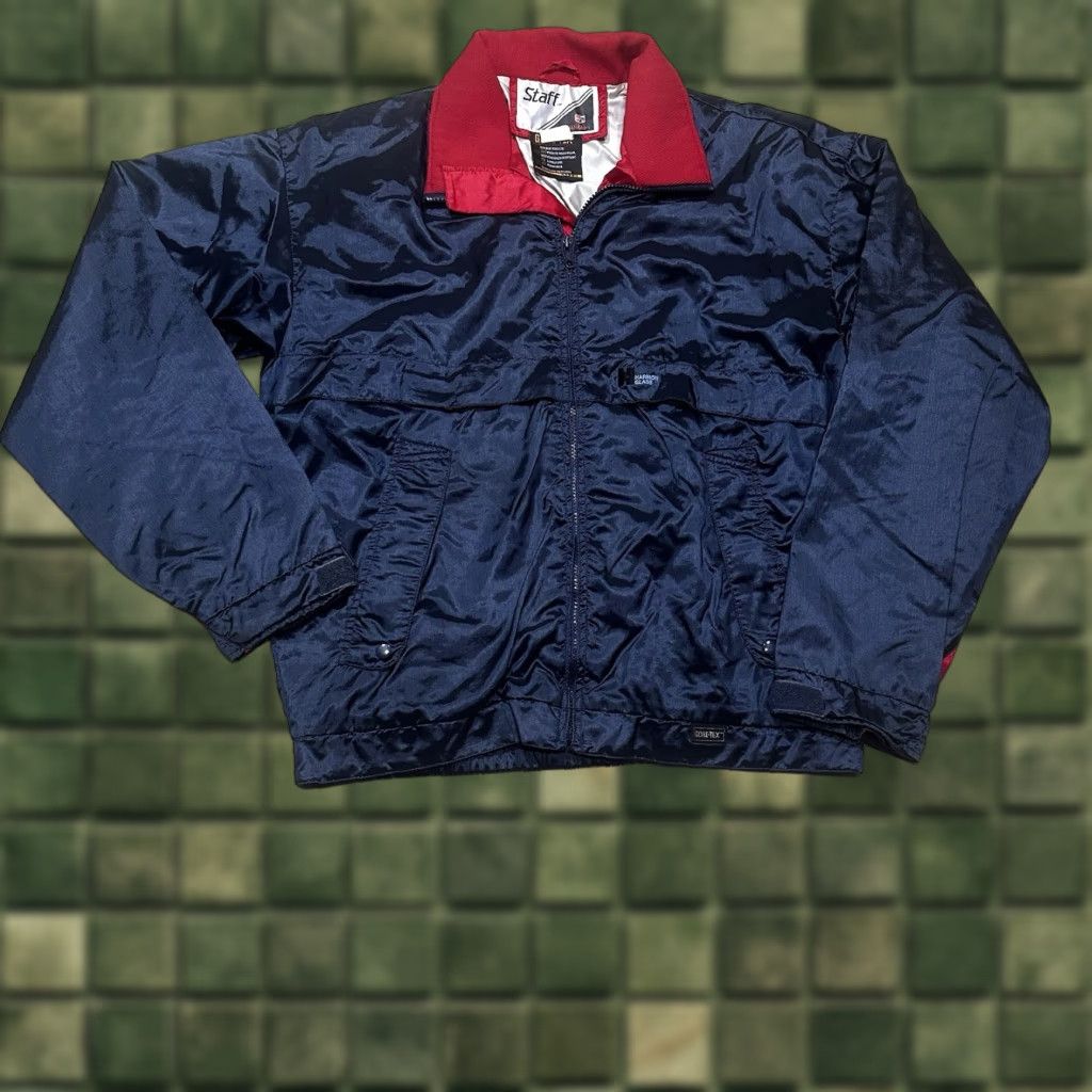 Wilson VINTAGE Wilson Staff GoreTex Windbreaker Jacket Mens Medium Blue Size US M / EU 48-50 / 2 - 1 Thumbnail