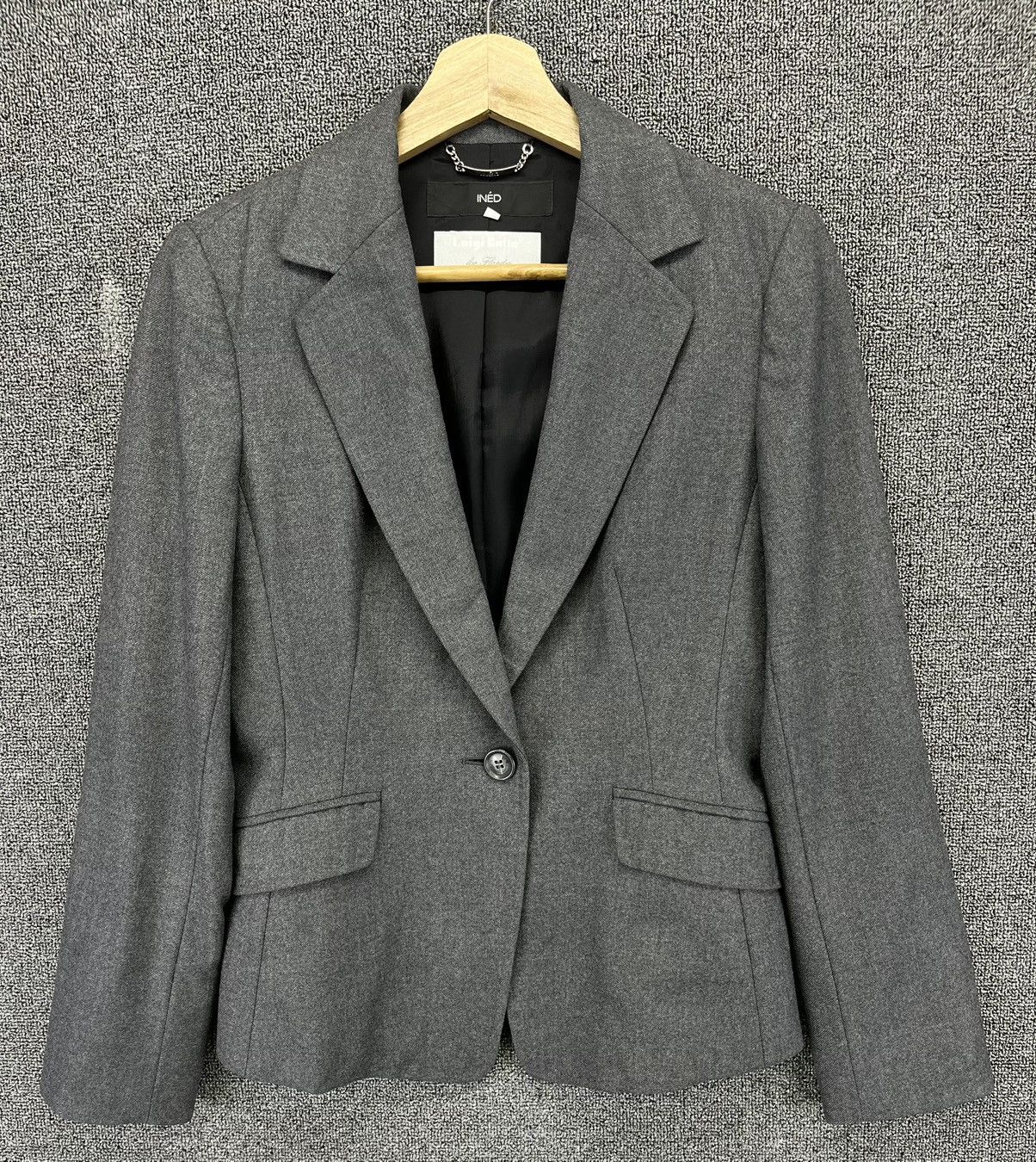Yohji Yamamoto Vintage Yohji Yamamoto Ined Wool Coat Jacket Size S / US 4 / IT 40 - 1 Thumbnail