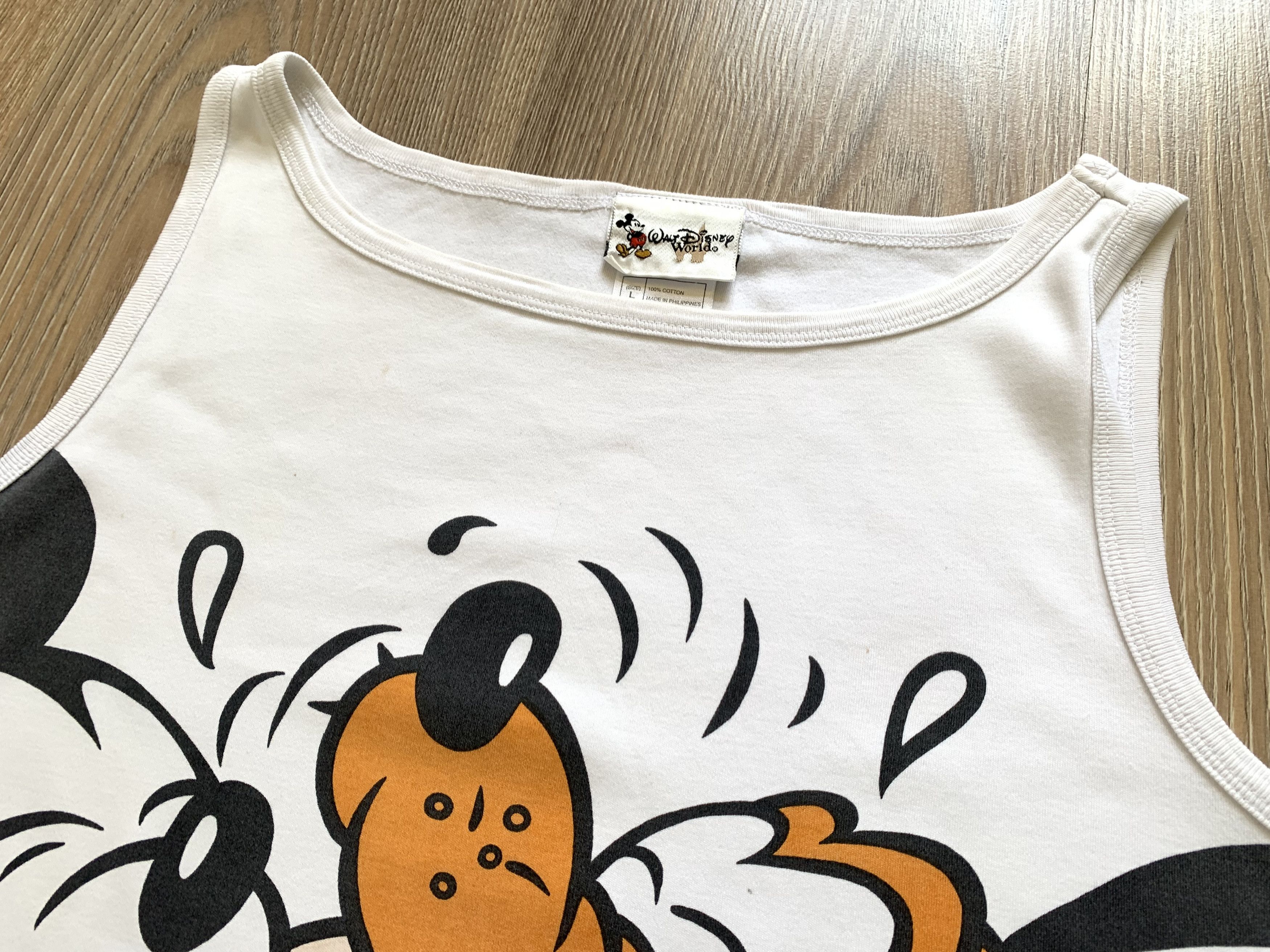 Walt Disney World Mickey Goofy Printed Tank Top