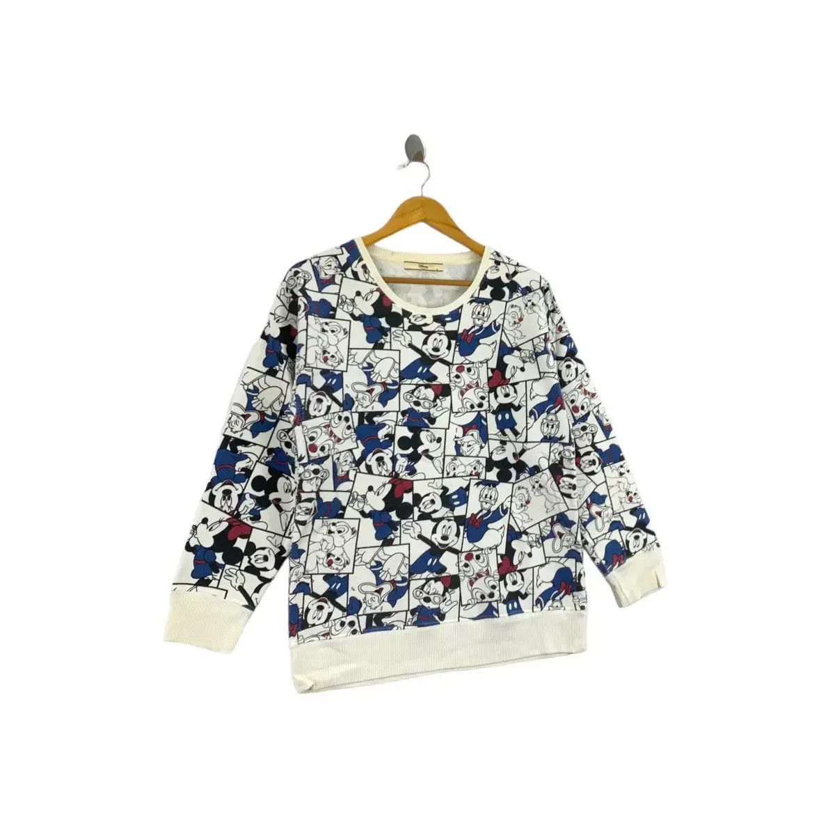 Disney DISNEY MICKEY MOUSE Serires Character Overprint Sweatshirt Size US M / EU 48-50 / 2 - 5 Thumbnail