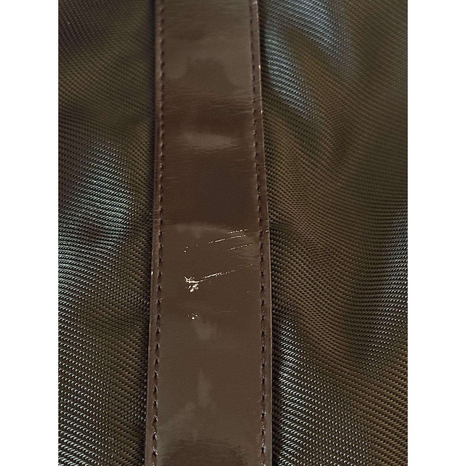 Gucci GUCCI Bamboo Tote Bag Nylon Leather Black Size ONE SIZE - 4 Thumbnail