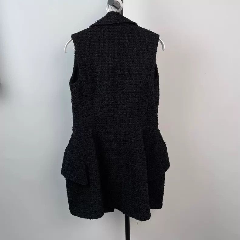 Louis Vuitton Louis Vuitton Black double-breasted gold button woolen sle Size XXS / US 00 / IT 34 - 3 Thumbnail