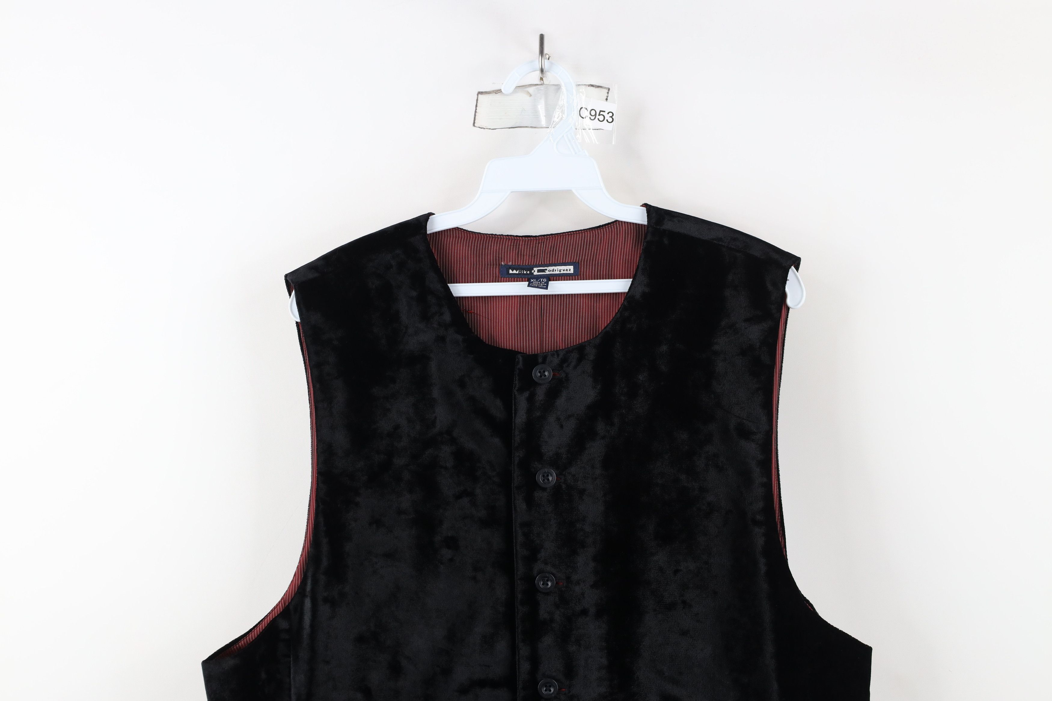 Vintage Deadstock Vintage 90s Streetwear Buckle Back Vest Jacket Size XL / US 12-14 / IT 48-50 - 2 Thumbnail