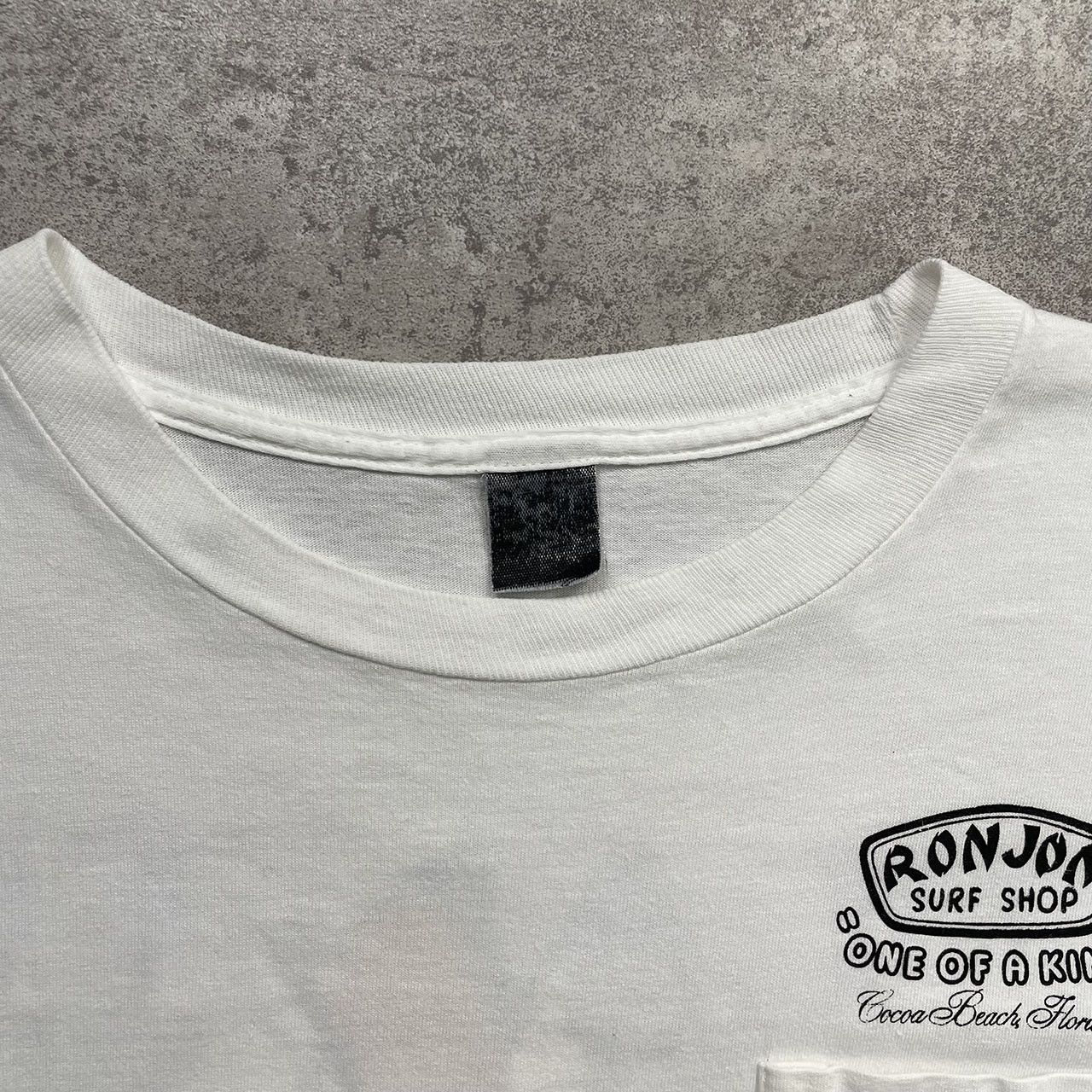 Ron Jon Surf Shop × Vintage 1989 RON JON Pocket T-Shirt Space Shuttle NASA Graphic Size US XL / EU 56 / 4 - 6 Thumbnail