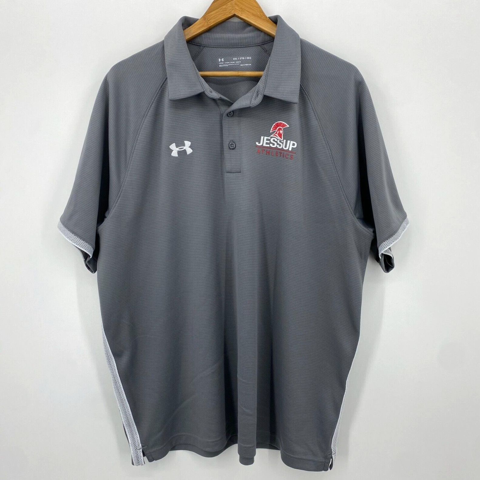 Under Armour Under Armour Shirt Mens Extra Large Gray White Plaid