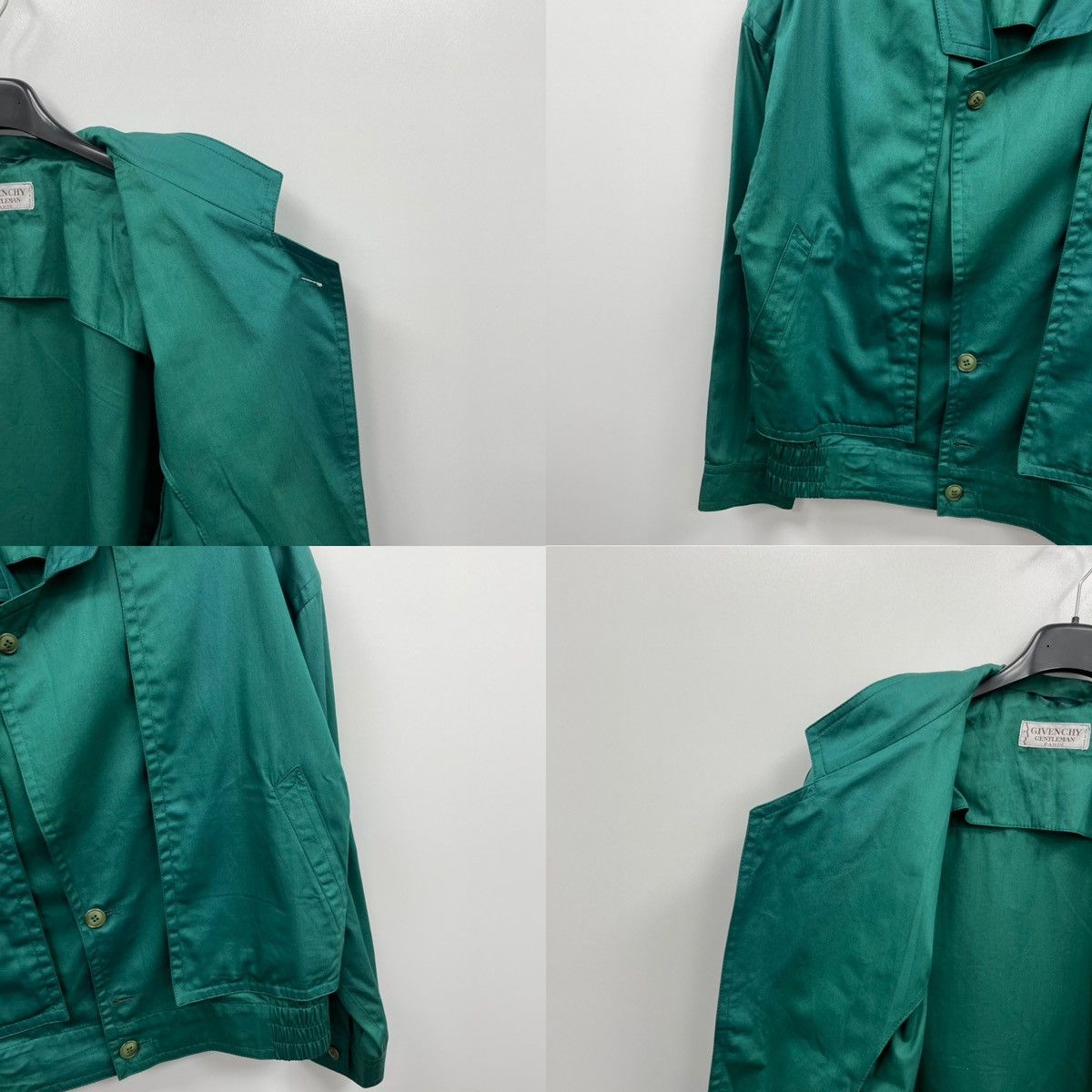 Givenchy Givenchy Gentleman Paris 70’s-80’s Vintage Jacket Green Rare Size US S / EU 44-46 / 1 - 12 Thumbnail