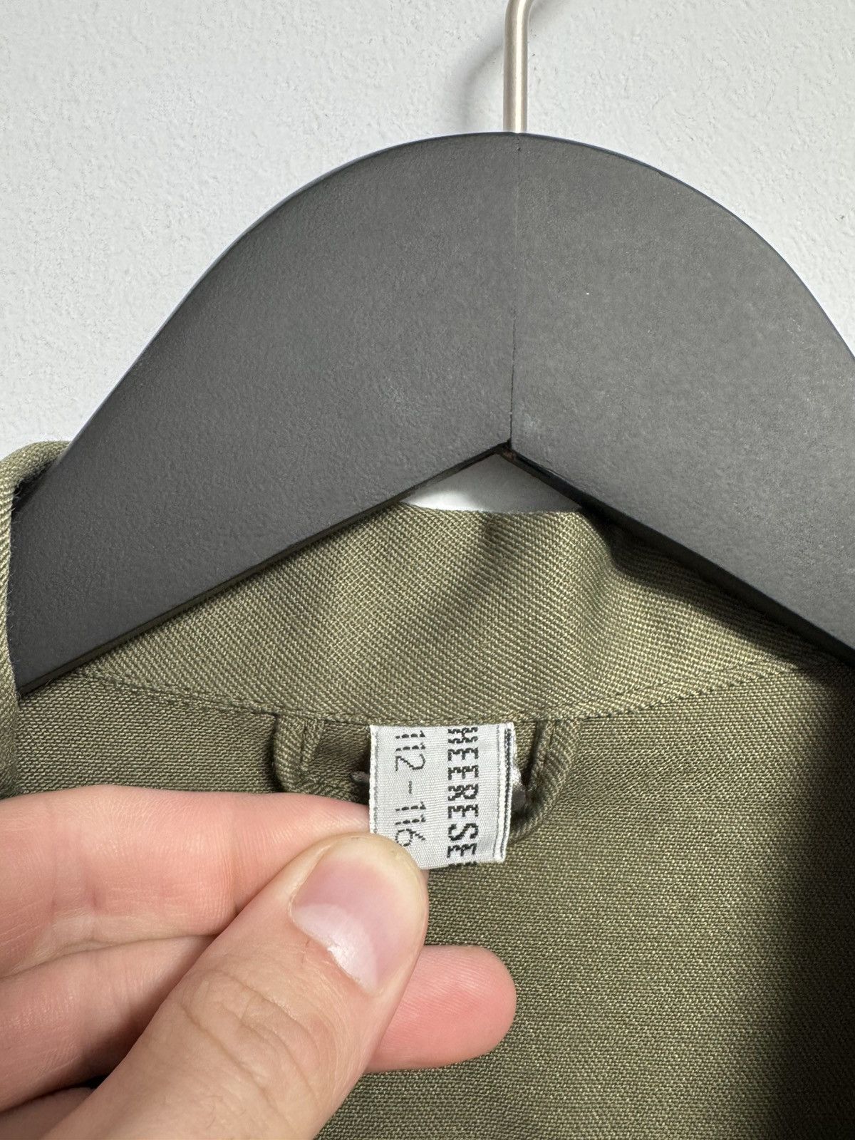 Vintage VINTAGE MILITARY HBT PVBA MONETEX LENDELEDE 96-100 Size US XL / EU 56 / 4 - 9 Thumbnail