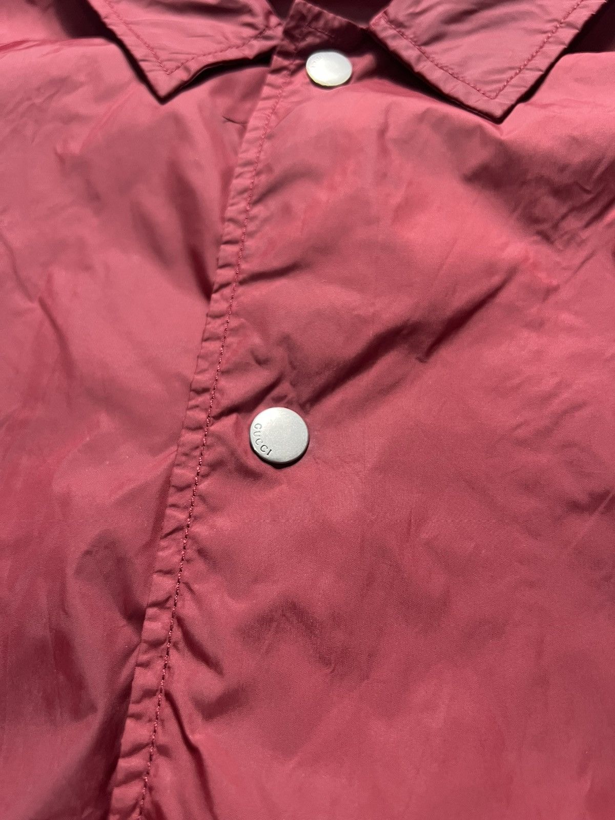 Gucci Gucci - Tom Ford - Maroon Windbreaker Size US M / EU 48-50 / 2 - 2 Thumbnail