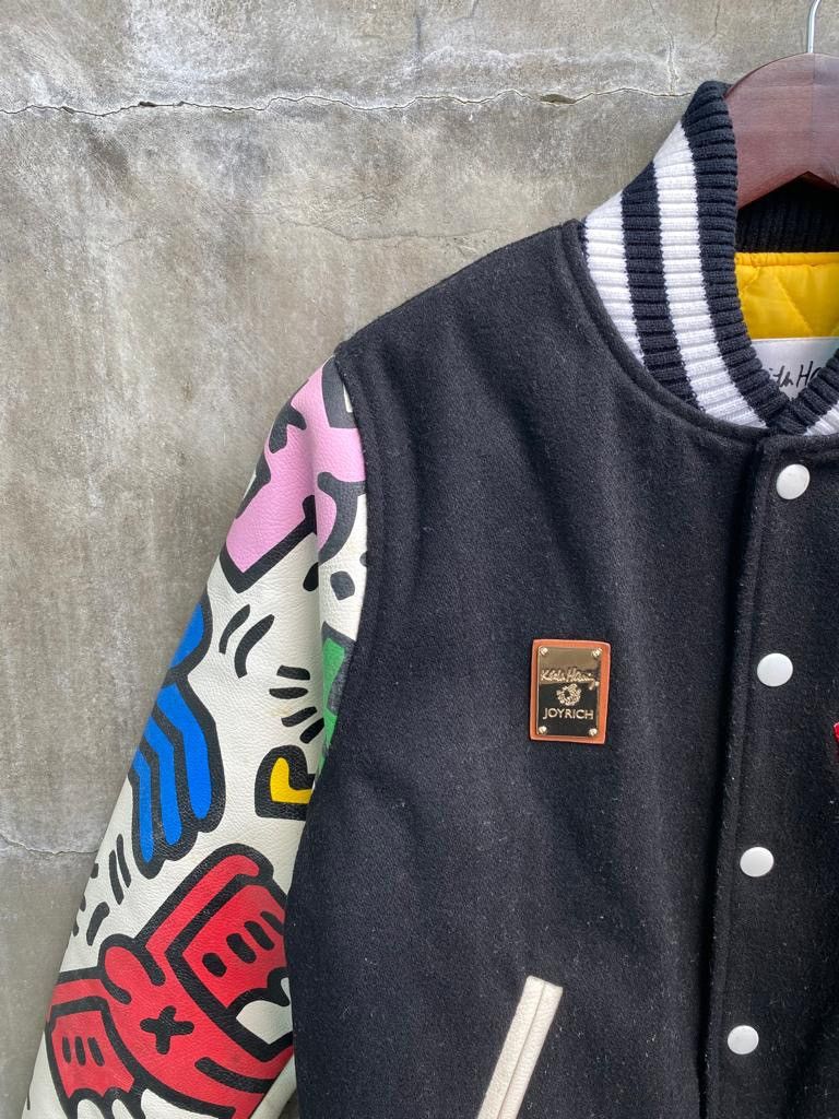 Joyrich Keith Haring Graffiti Letterman Jacket Size US XS / EU 42 / 0 - 6 Thumbnail