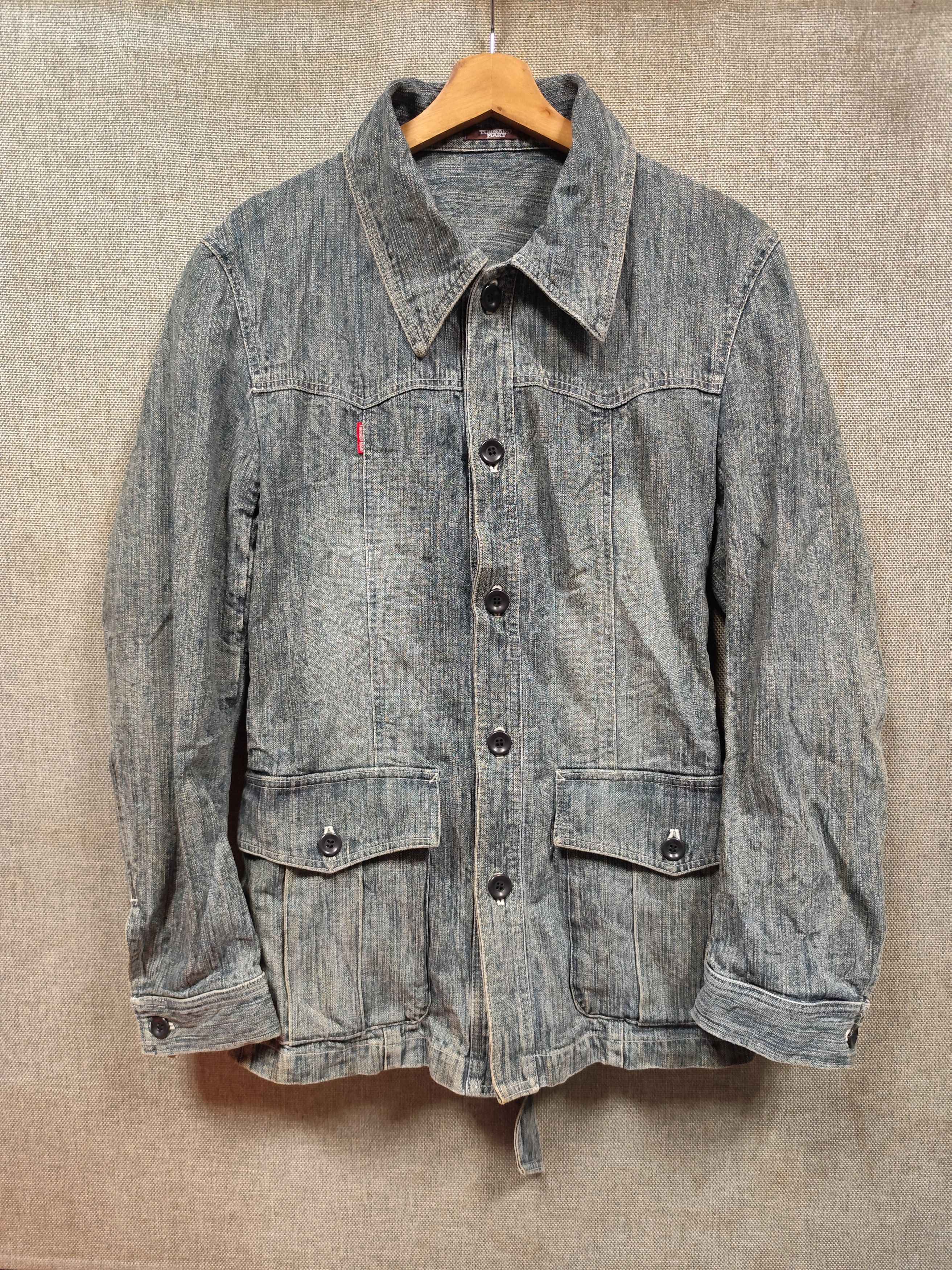 Tornado Mart ​Tornado Mart Multi-Pocket Belted Jacket Size US M / EU 48-50 / 2 - 1 Thumbnail