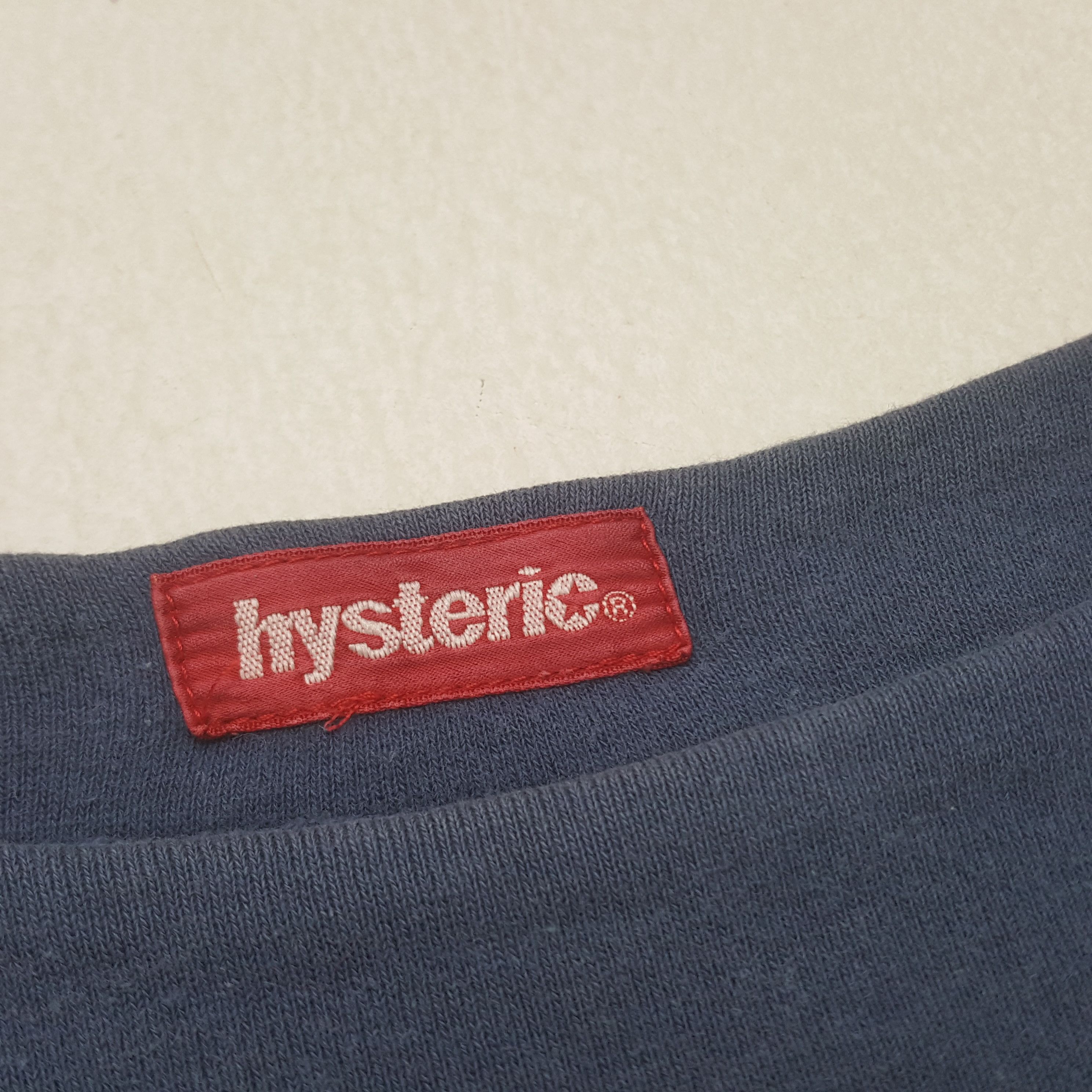 Hysteric Glamour × Vintage Vintage Hysteric Glamour Japan Tshirt Size S / US 4 / IT 40 - 5 Thumbnail