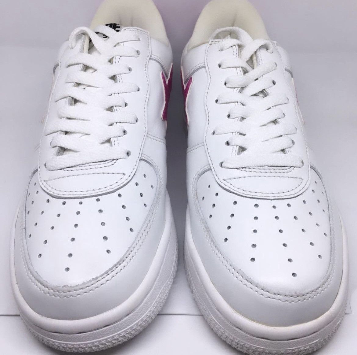 Bape VERY RARE OG A BATHING APE PINK SNAKESKIN BAPESTA Size US 10 / EU 43 - 2 Thumbnail