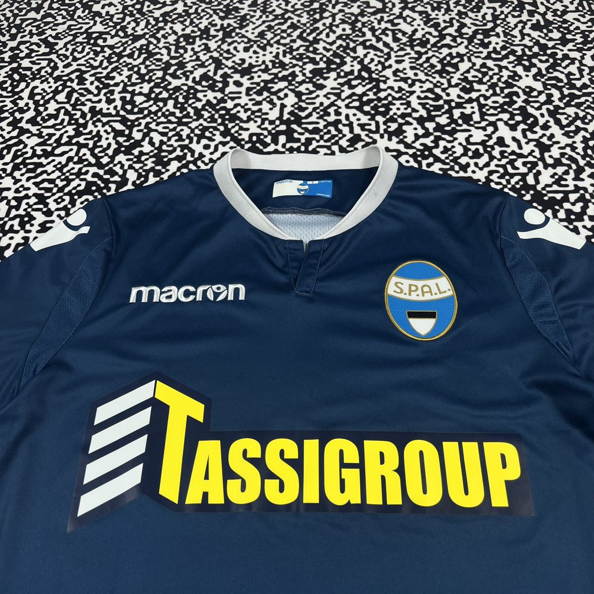Macron Spal Macron 18/19 Soccer Football Jersey Blokecore Style Size US S / EU 44-46 / 1 - 5 Thumbnail