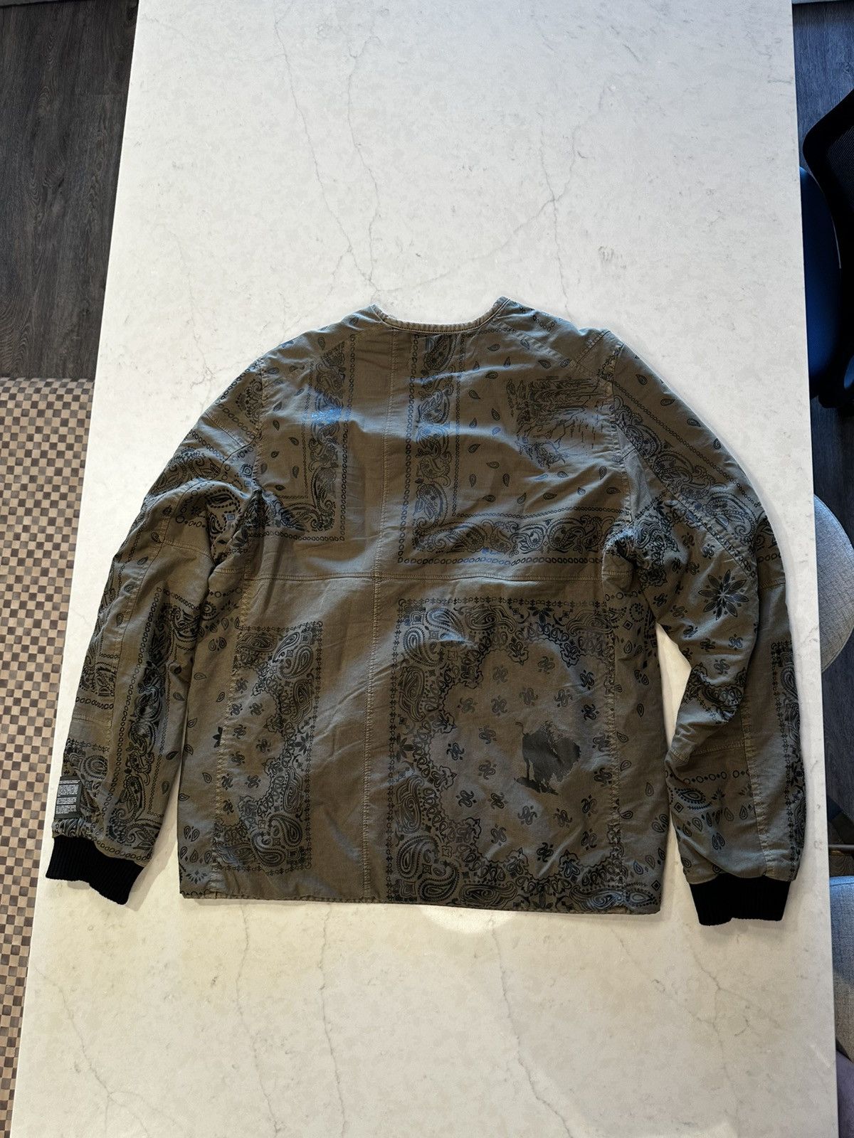 Reese Cooper Reece Cooper AW19 Bandana Silk Liner Jacket Size US XL / EU 56 / 4 - 2 Thumbnail